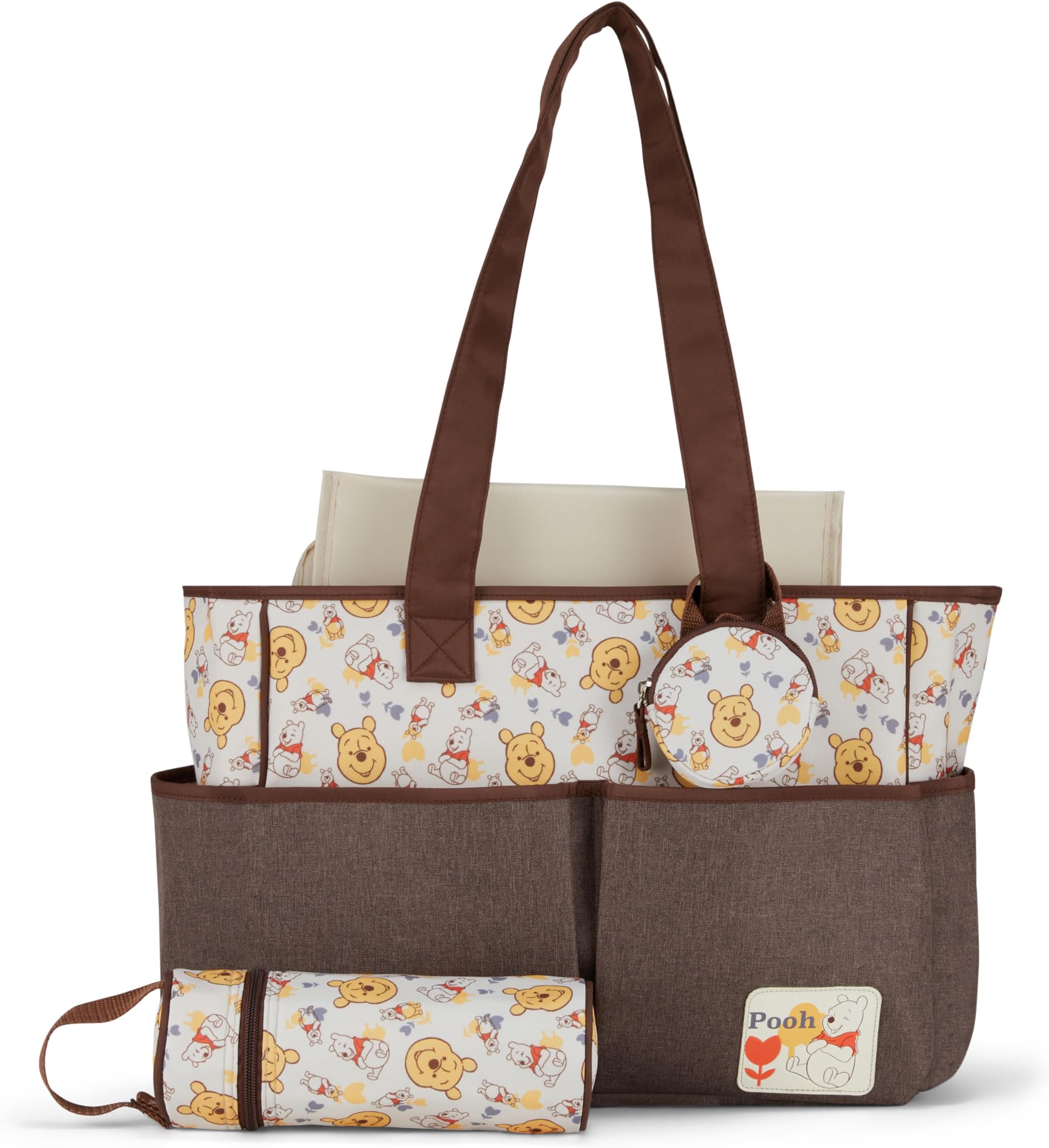 DisneyUnisex Baby Minnie Mouse Tote Diaper Bag, L