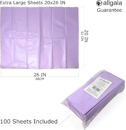 Miniatura 8 de allgala 100 hojas de papel crepé de papel crepé artesanal de 20 x 26 pulgadas, blanco, rojo y verde-GP51051