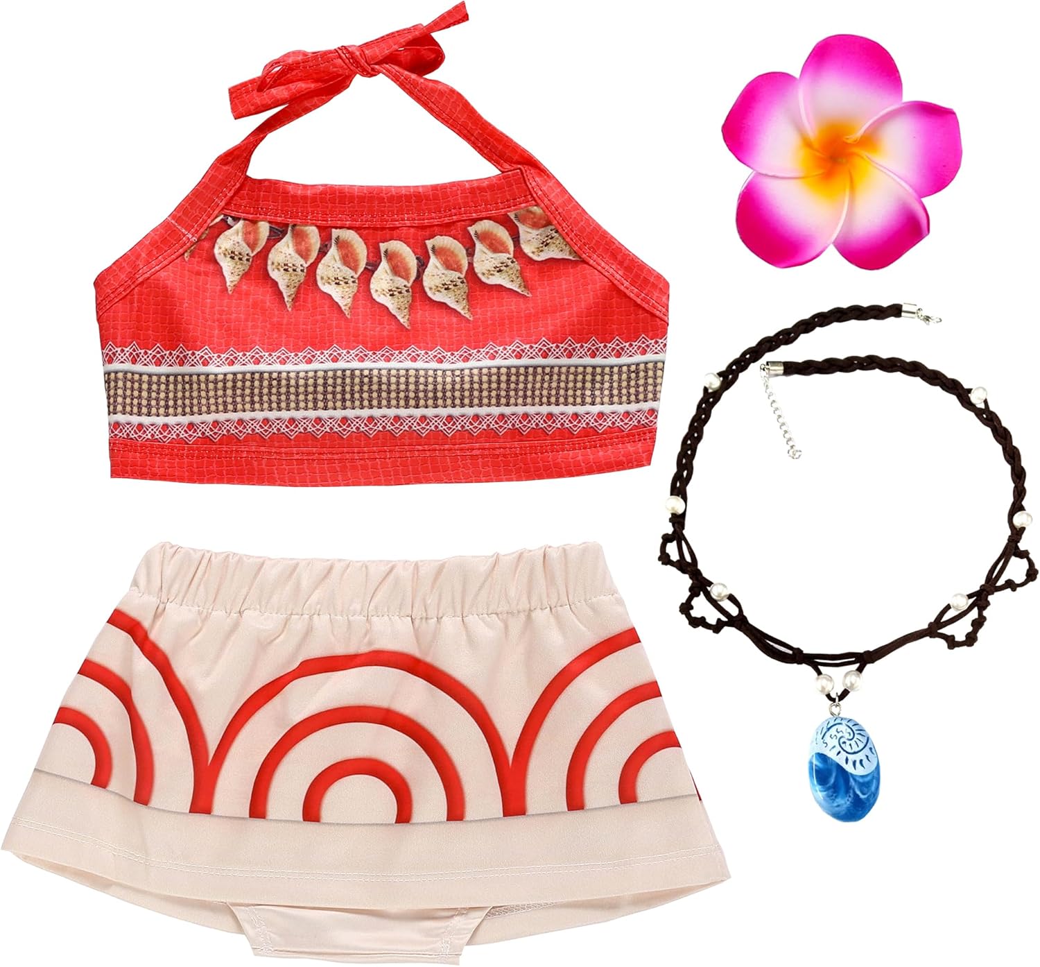 Baby Girls Adventure Bathing Suit Halter Bikini Sets Swimsuit Swimwear Princess Fancy Dress Costume Toddler