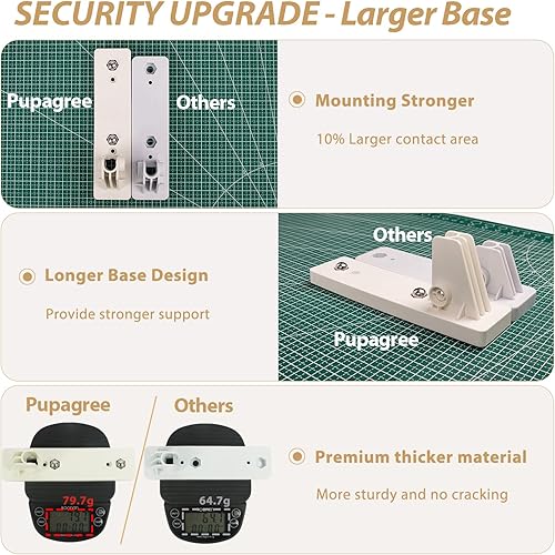 Miniatura 10 de PUPAGREE Percha plegable inalámbrica para ventana de gato, hamaca para ventana y pared, con 4 ventosas, marco de setal resistente para ventanas de