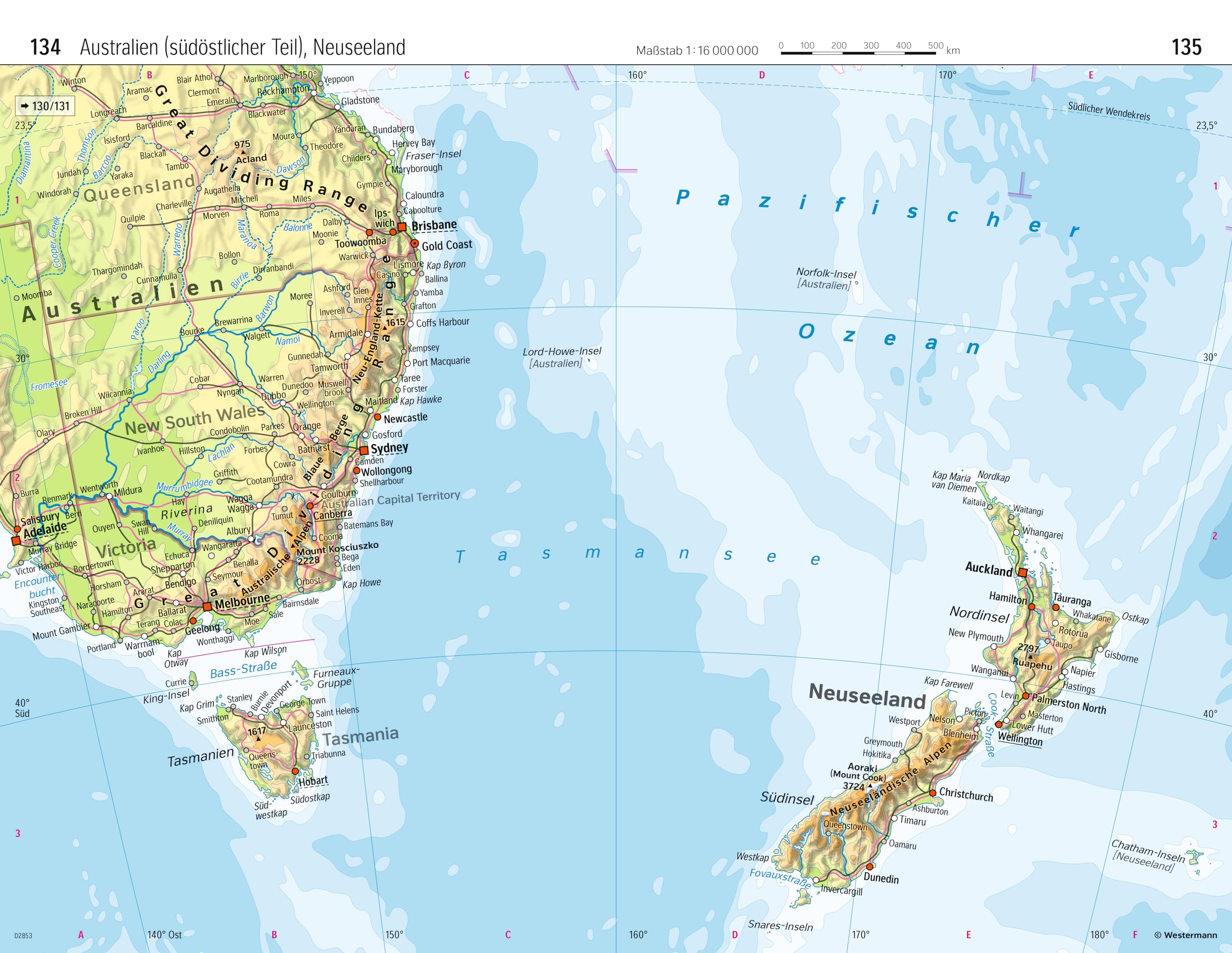 Diercke Taschenatlas der Welt: Ausgabe 2023: 1