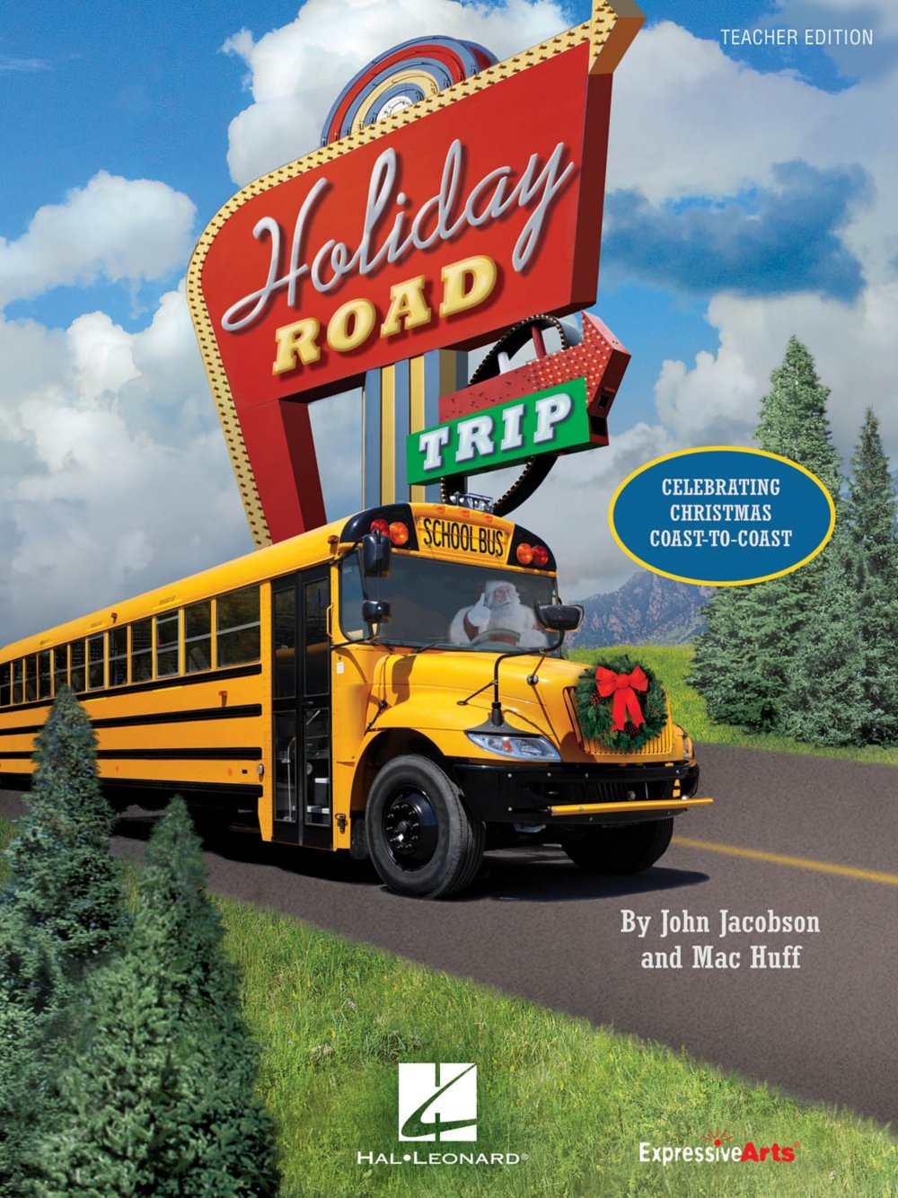 Hal Leonard Holiday Road Trip (Celebrating Christmas Coast-to-Coast) PREV CD Composed by John Jacobson