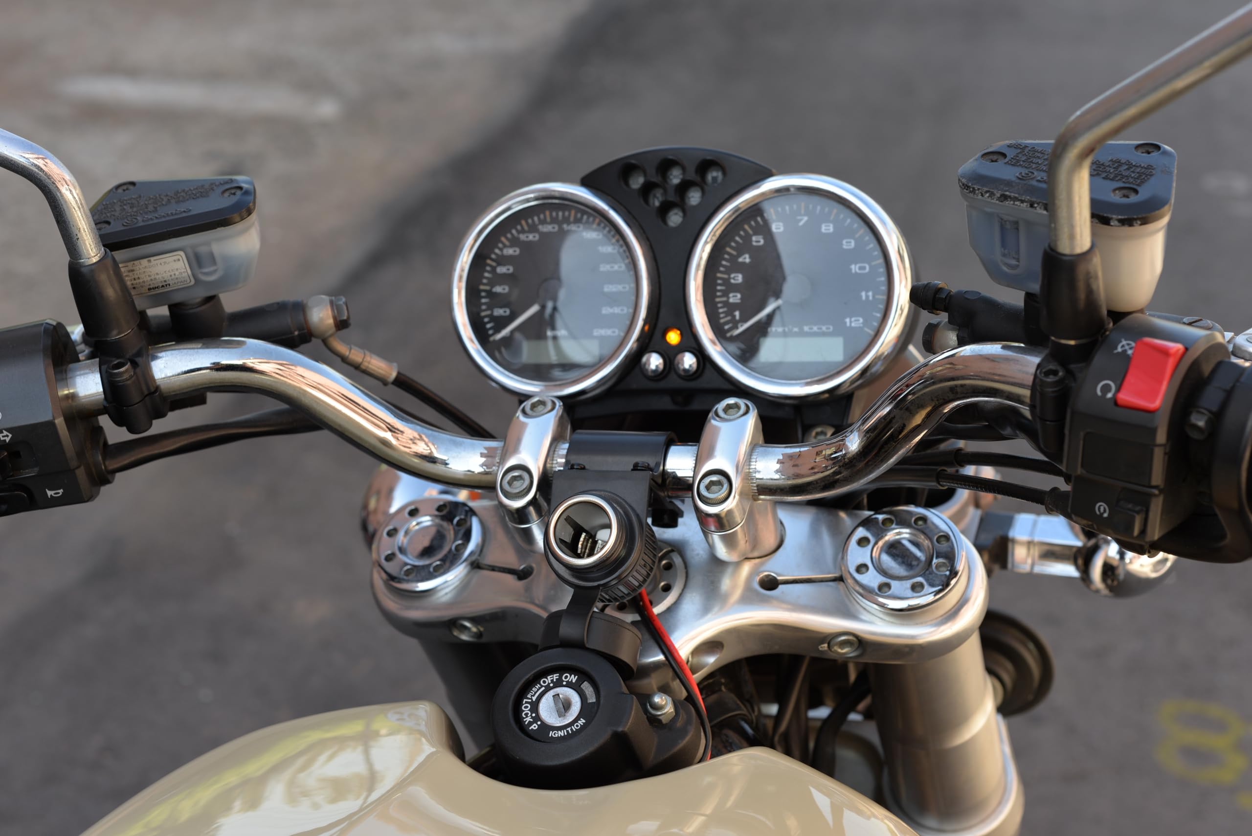 biker cigarette lighters Amazon.com: Cliff Top Heavy Duty Waterproof Motorcycle Cigarette Lighter  Power Outlet with 3.3A USB Charger for 7/8
