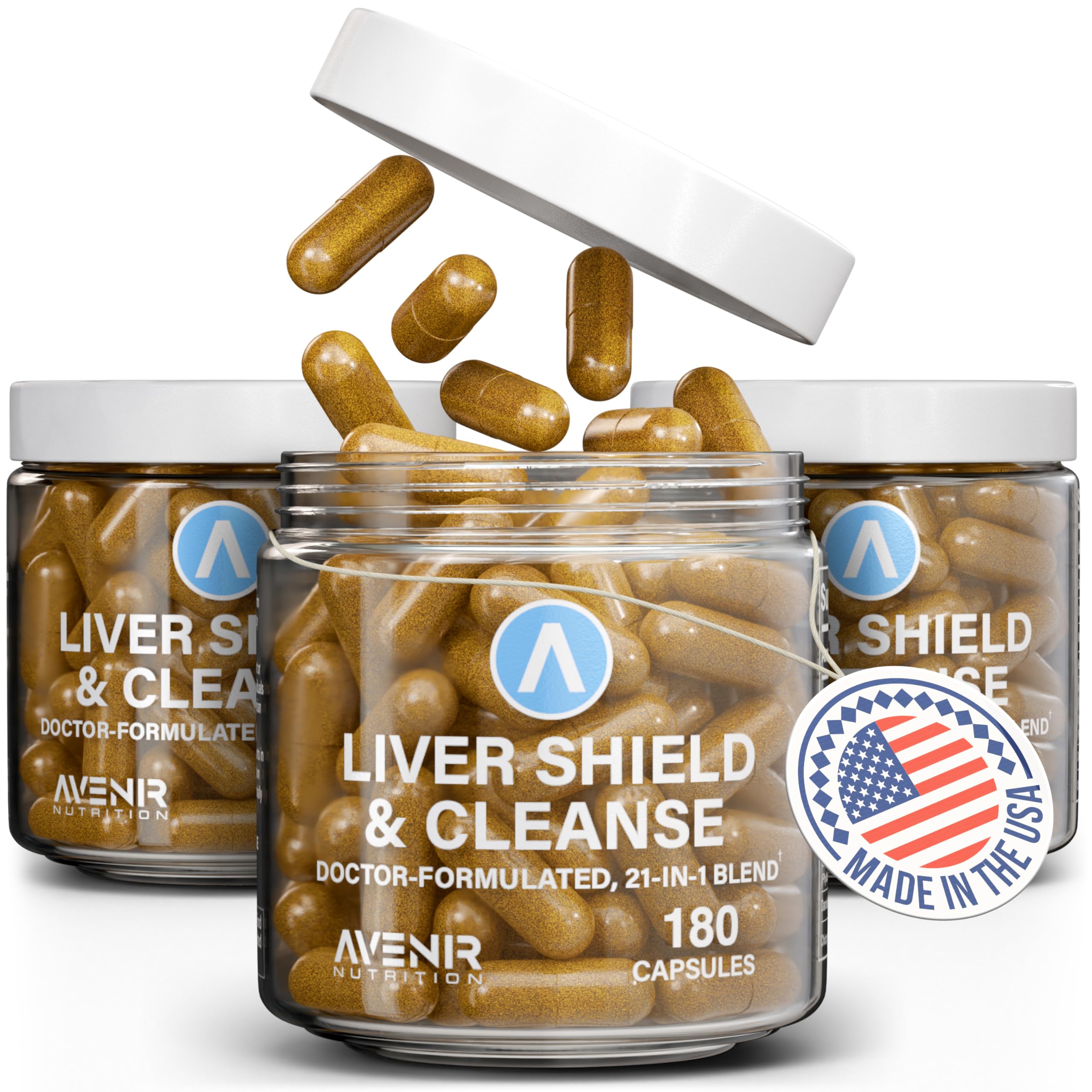 Avenir Nutrition Liver Shield & Cleanse - glandular extracts | Mubboo