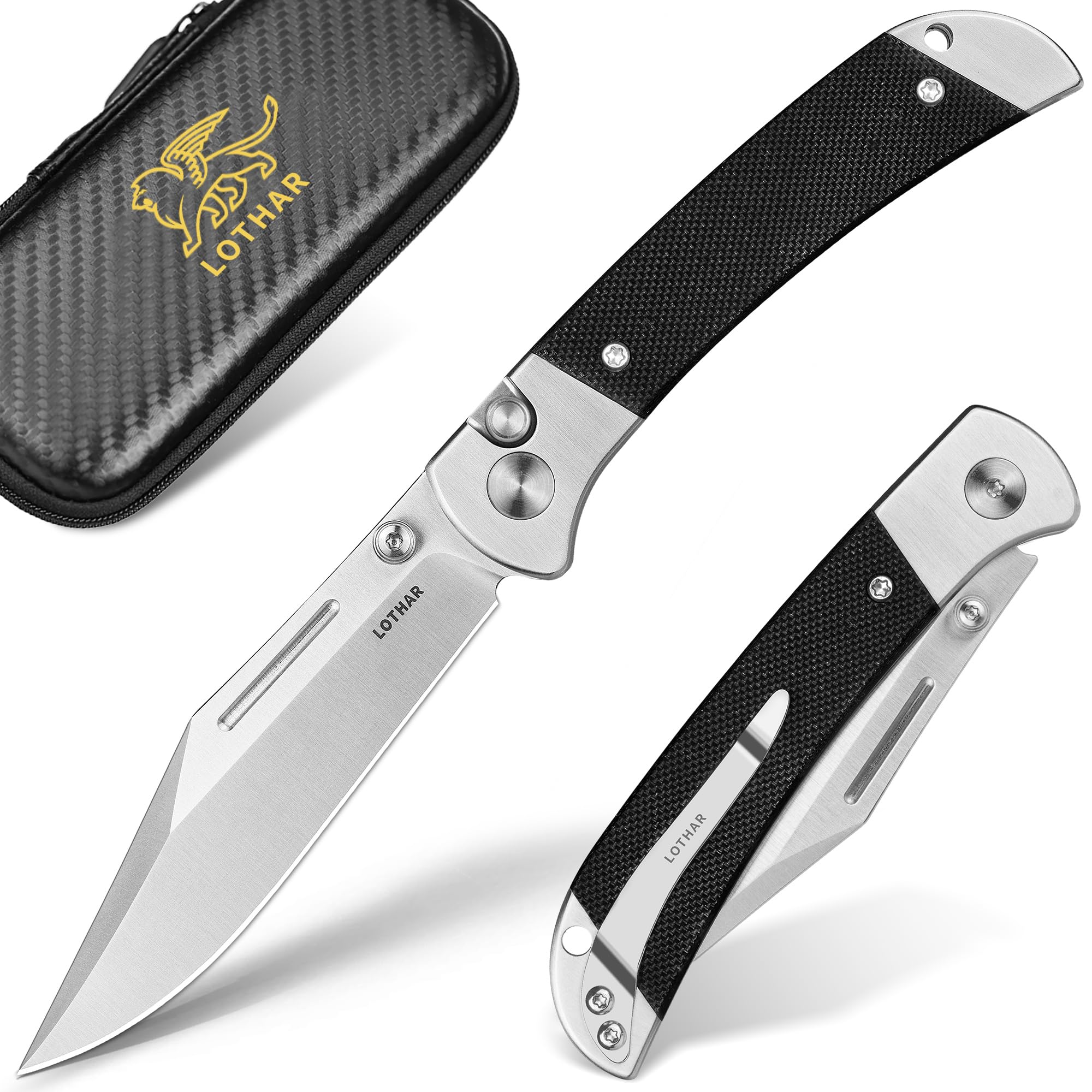 Amazon.com: LOTHAR Falcon EDC Pocket Foding Knife, 2.98
