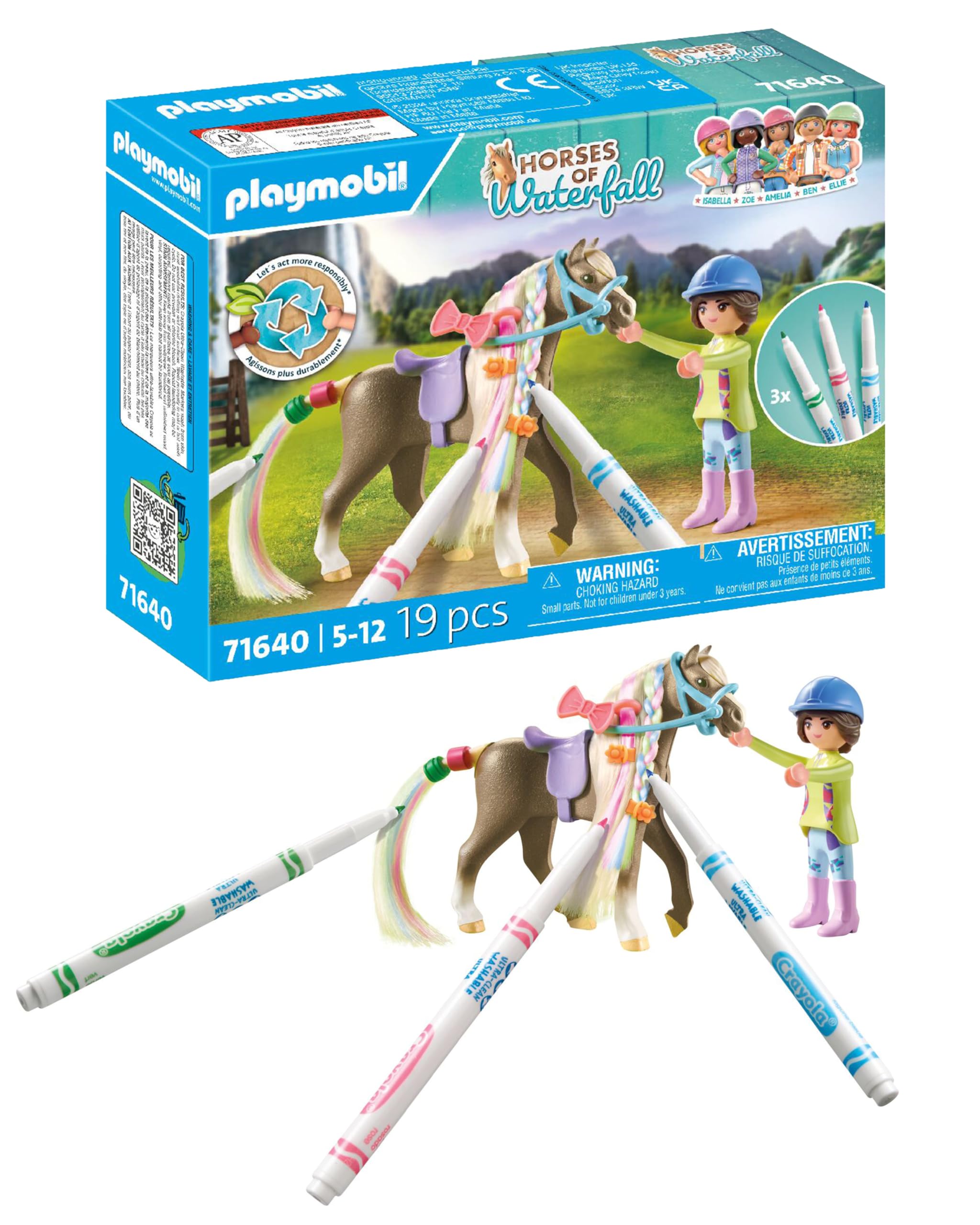 Abapri - 70404 - Fantina con cavallo