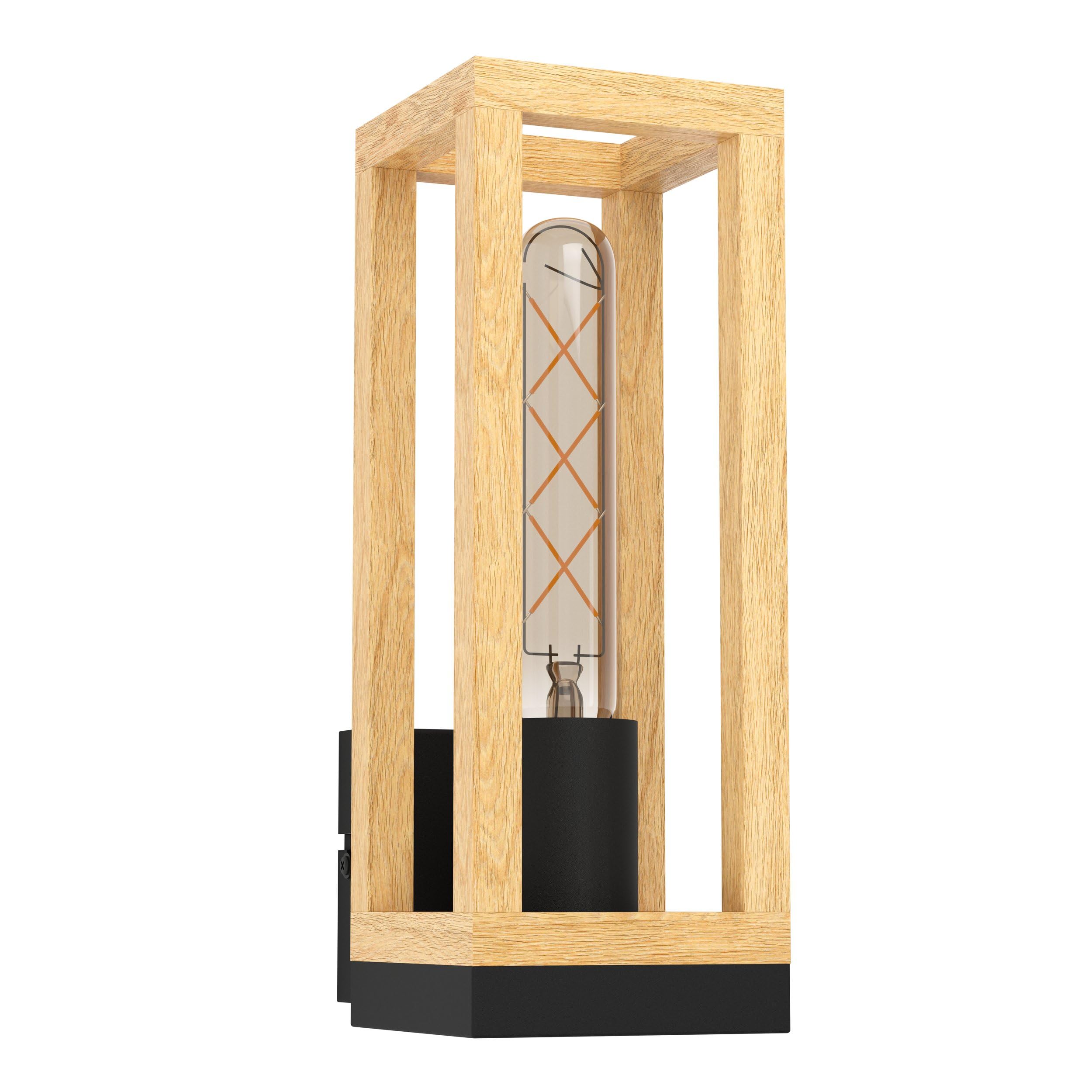 Eglo Nafferton Wall Light Made Of Wood