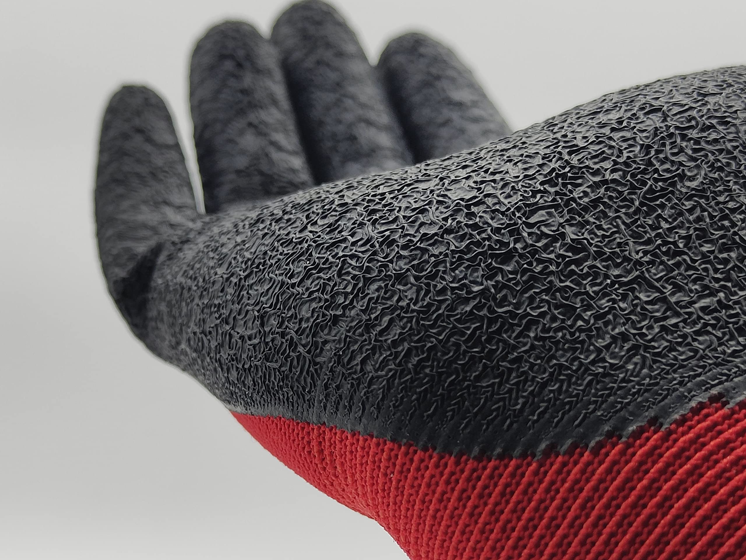 Gants De Travail En Latex Avec Revêtement Antidérapant - Unisexe - Pour Jardinage, Bricolage, Industrie | Ruvigrab