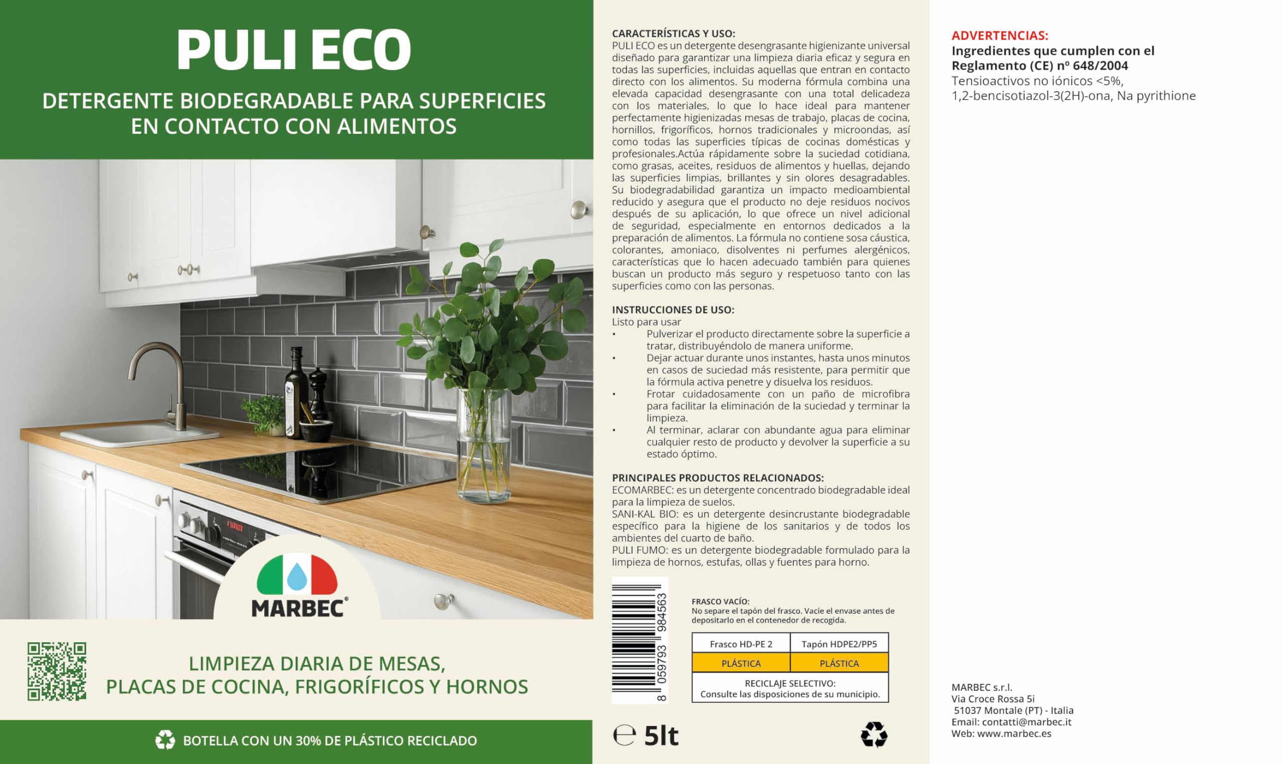 MARBEC PULI ECO 5LTX4UDS
