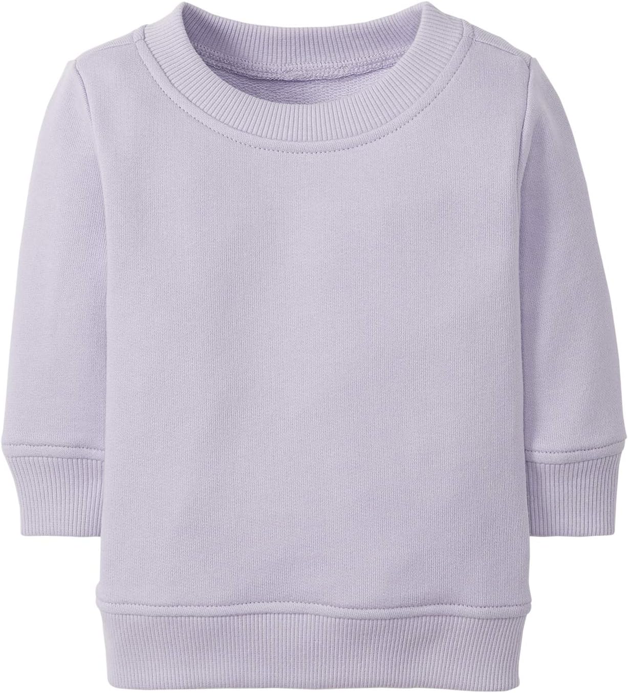 Moon and Back Toddler and Baby Girls' French Terry Crewneck Sweatshirt