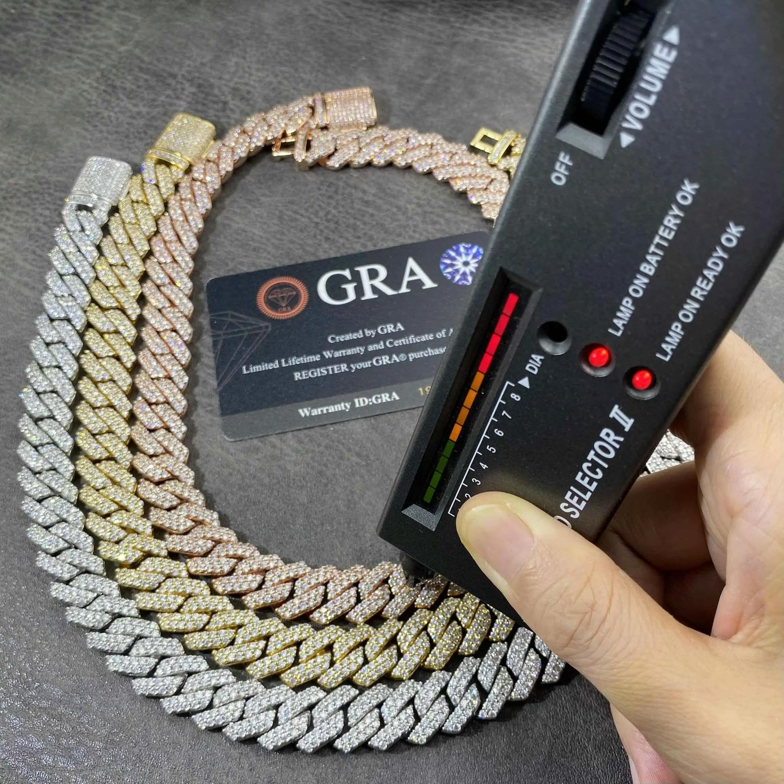 Amazon.co.jp: ダイヤモンドテスター GRA モアッサナイト 高級