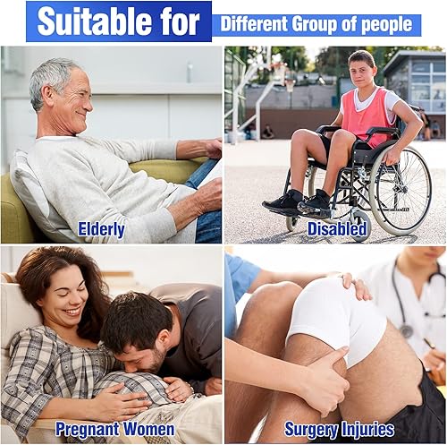 Miniatura 3 de Ayuda para calcetines, ayuda para poner calcetines, dispositivo auxiliar sin doblez para personas mayores, discapacitados, embarazo, herramienta