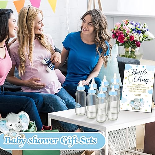 Vista 125 de TrelaCo Cool Baby Shower Games - Juego de regalo con temática de abejas y 12 biberones para baby shower, para juegos de abejas de panal, revelación