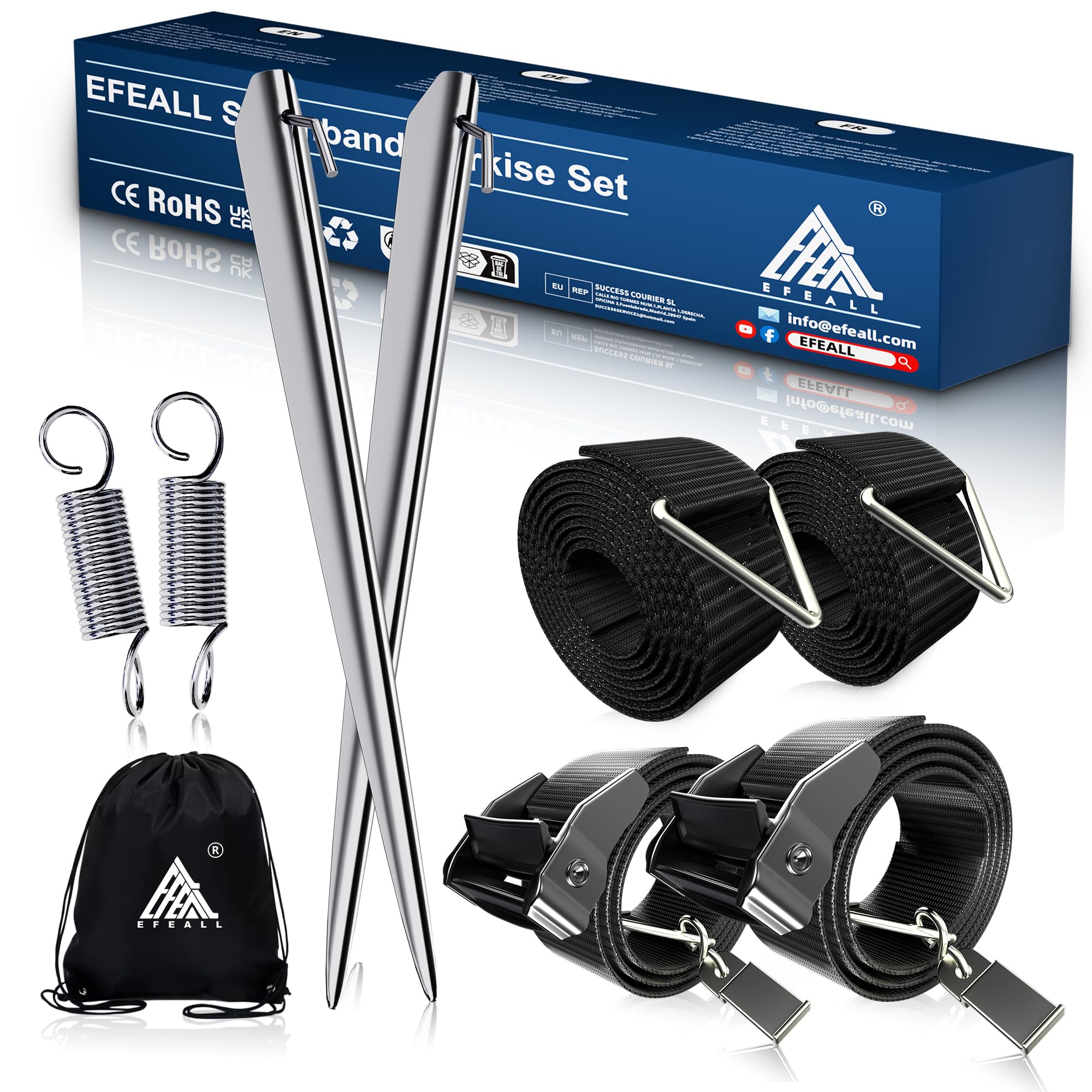 HomeBee® Stormband luifelset voor Thule Omnistor