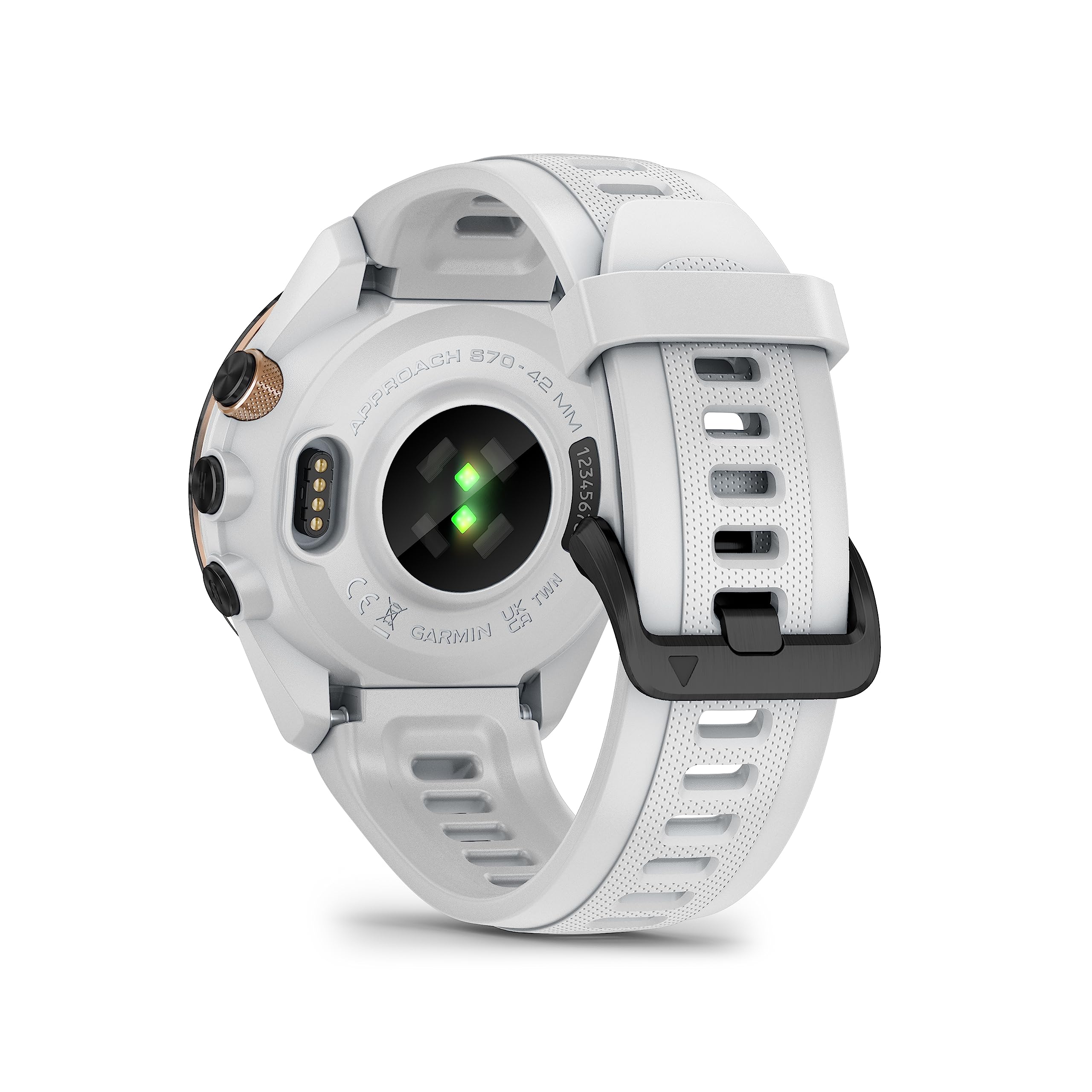 Garmin Approach S70, 42 mm case Size, Premium Golf GPS Smartwatch 
