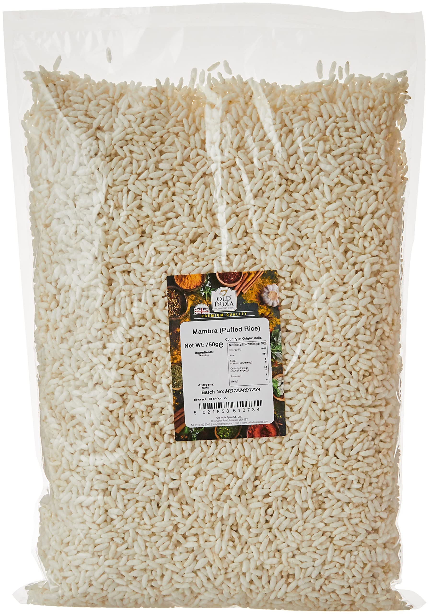 Old India Mambra (Puffed Rice) 750g