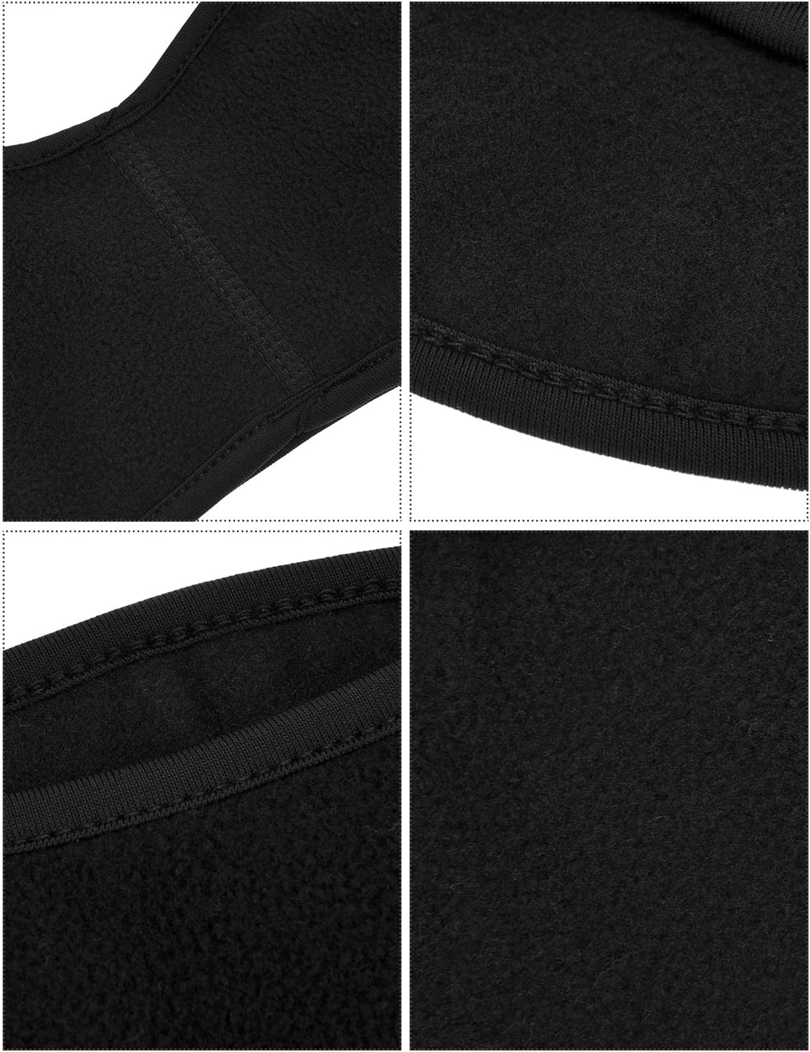 Miniatura 5 de Boao 2 diademas para calentar las orejas, diademas de invierno de forro polar para adultos y niños, uso en invierno