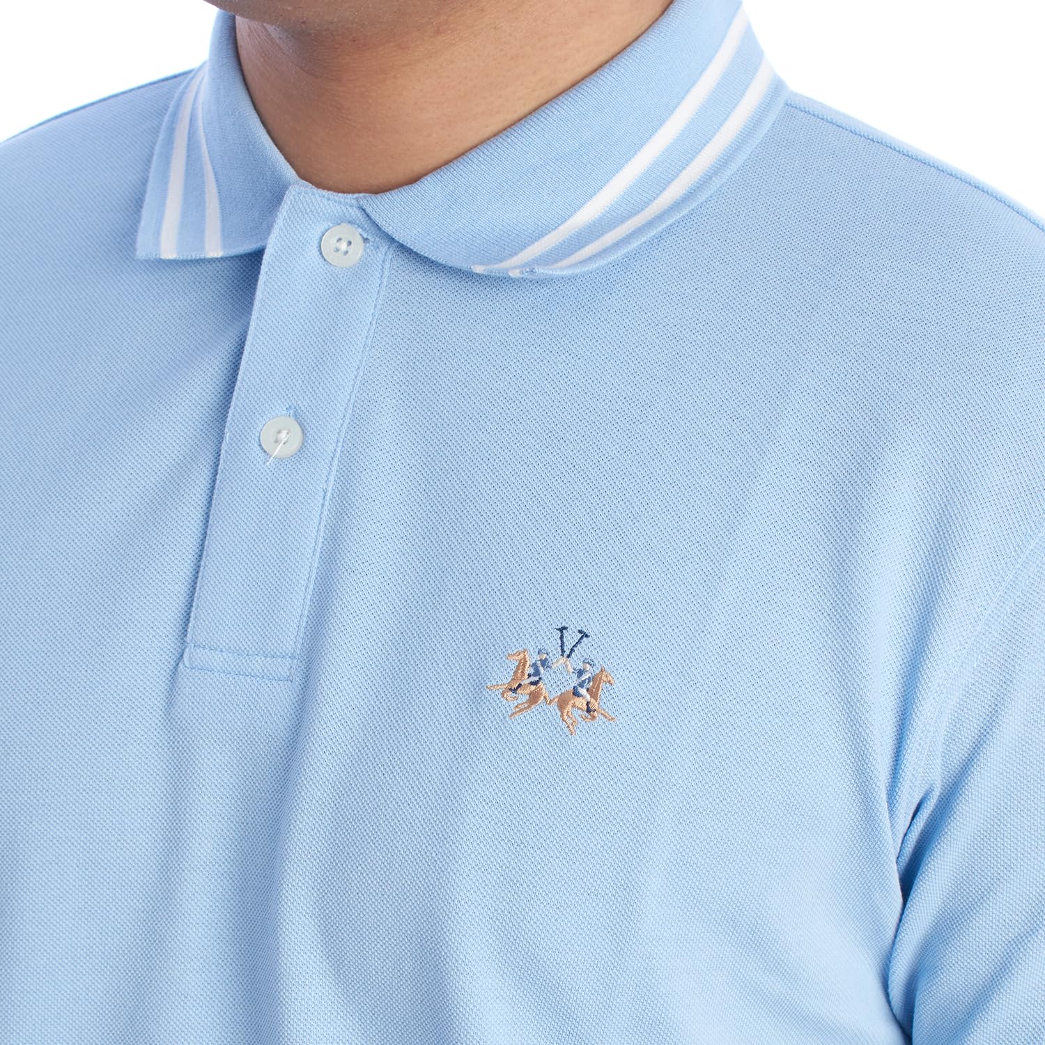 La Martina Regular Fit Kurzarm-Polo YMP014-PK031 Herren