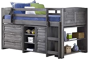 Donco Kids Low Loft Bed: a Cozy Haven for Growing Sleepers