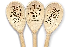 Chili Cook Off Prizes Wooden Spoons - Award Winning Chili Trophy and Awards