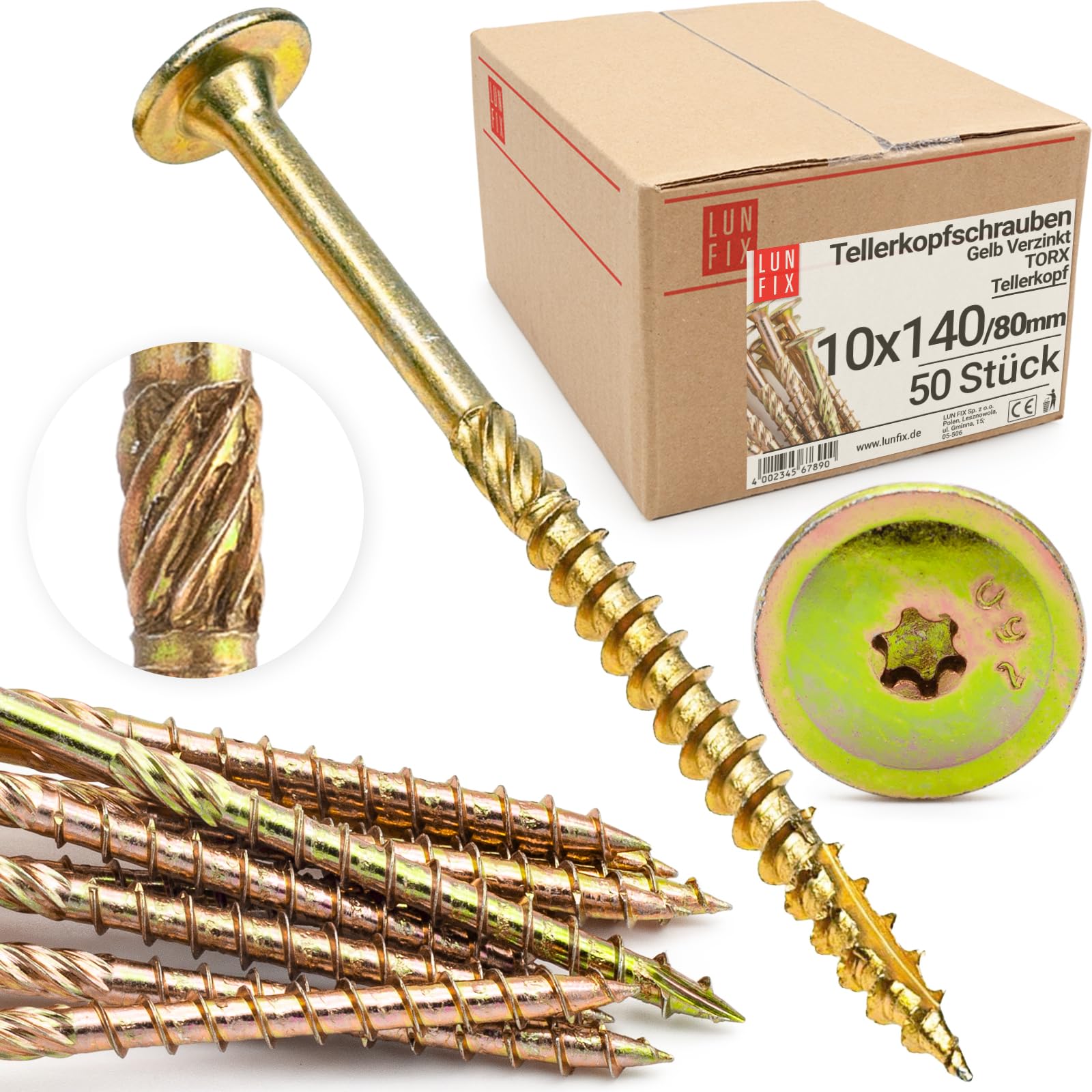 Chiodo testa piatta STANDERS acciaio L 110 mm x 4.9 mm, 50 pezzi