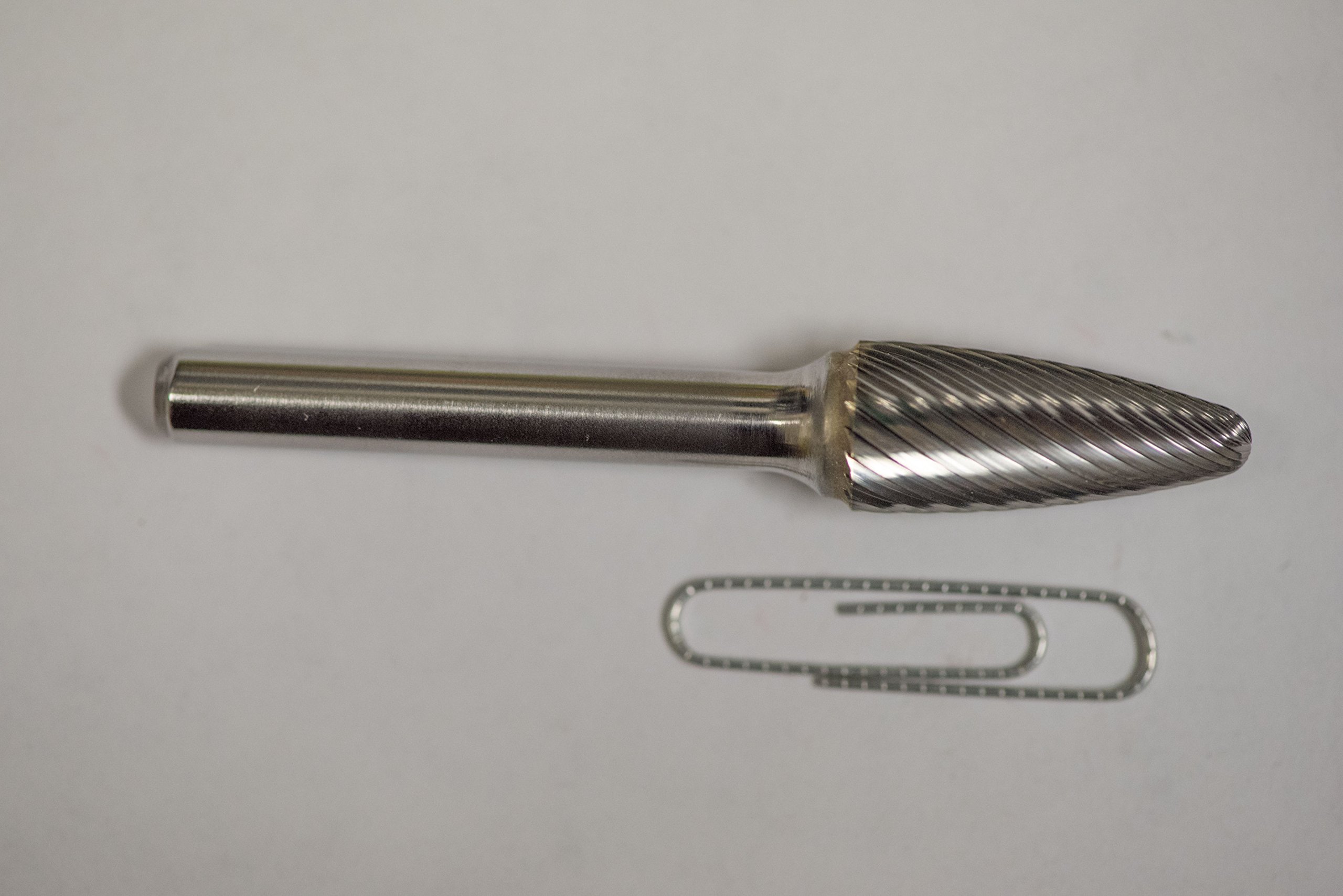 Amazon.com: SF-4 Single Cut Carbide Burr Die Grinder Bit 7/16
