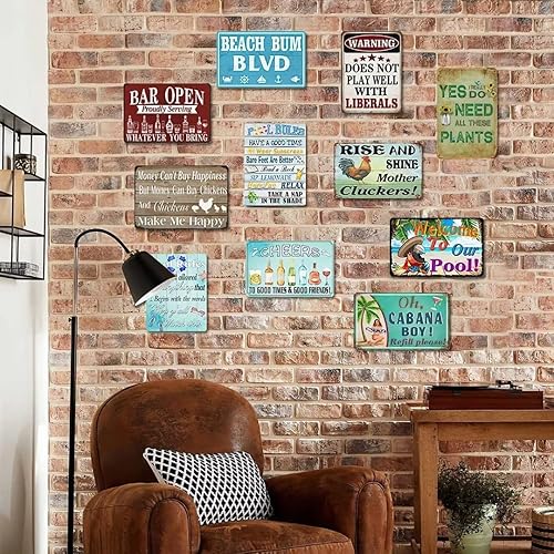 Miniatura 7 de Cartel de metal con texto en inglés "Girl Flowers That's What I Do I Read Books And I Know Things", regalo para amantes de los libros, póster