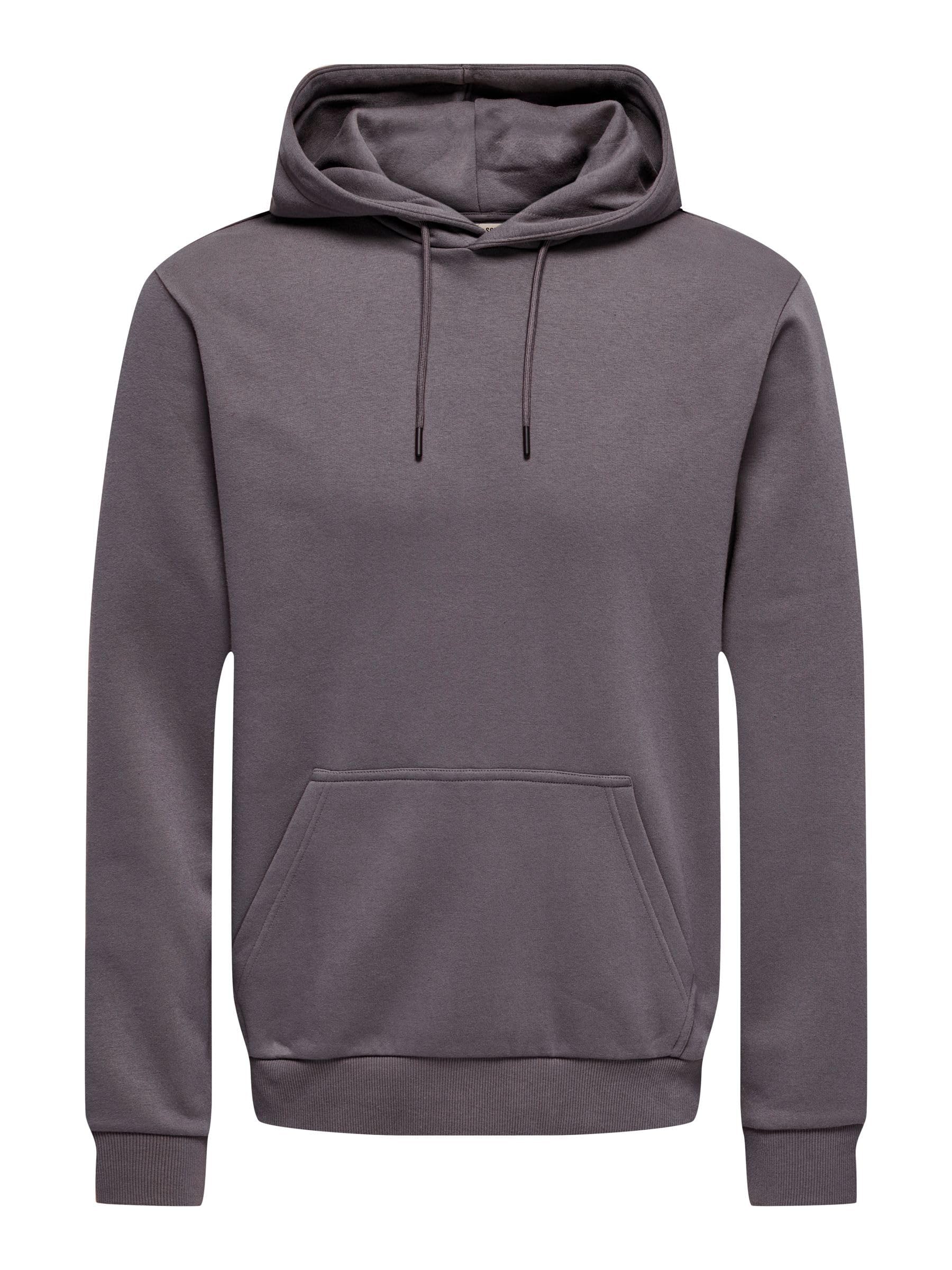 ONLY & SONS Onsceres bluza z kapturem Sweat Noos, rabbit, XXL