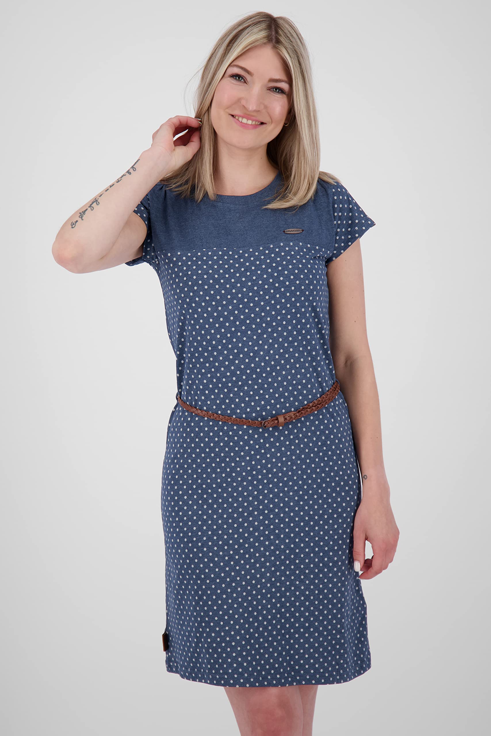 alife & kickin Sukienka damska sukienka na czas wolny sukienka letnia XS-XXL Kobiety Leoniceak B Shirt Dress