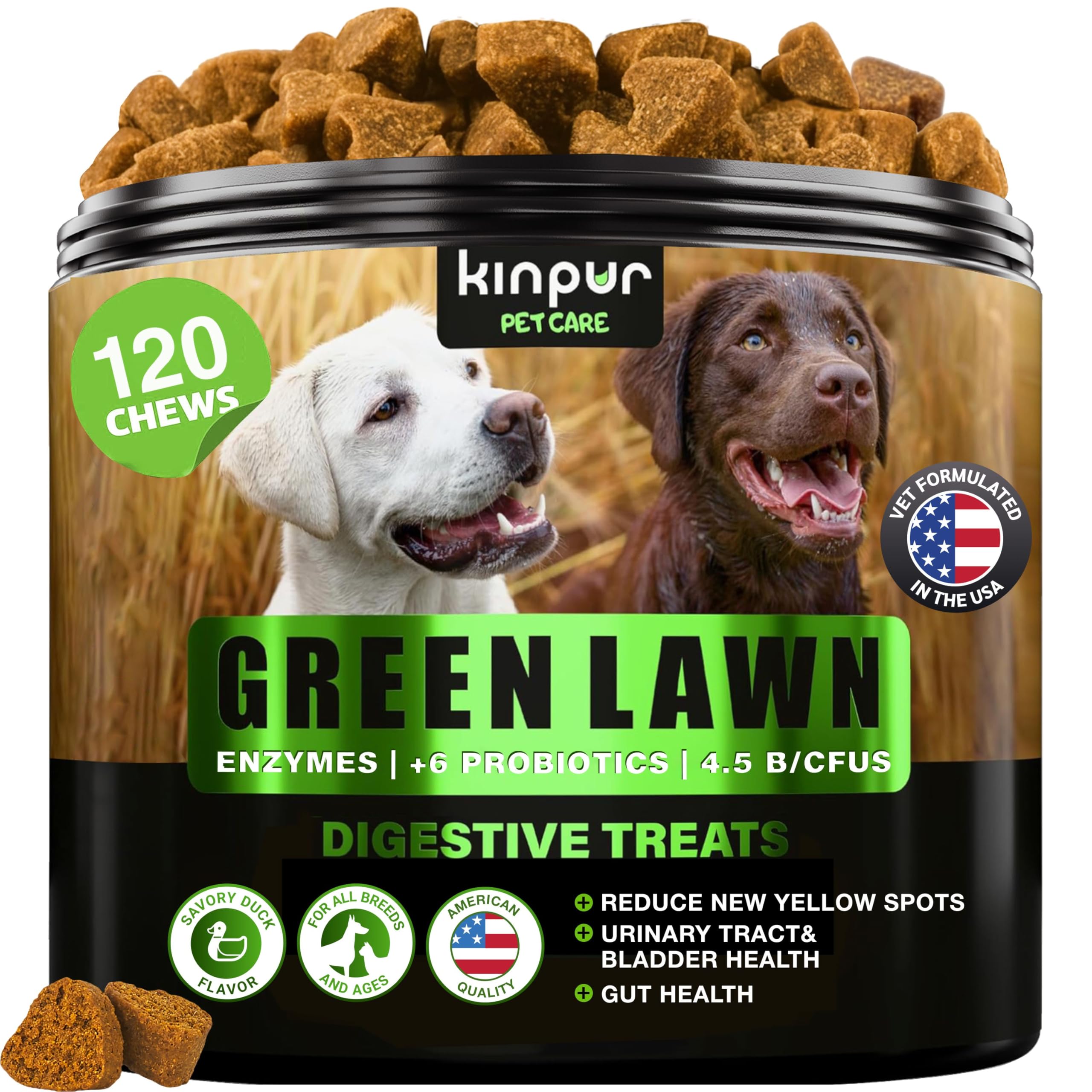 Kinpur Pet Care Green Lawn Chews
