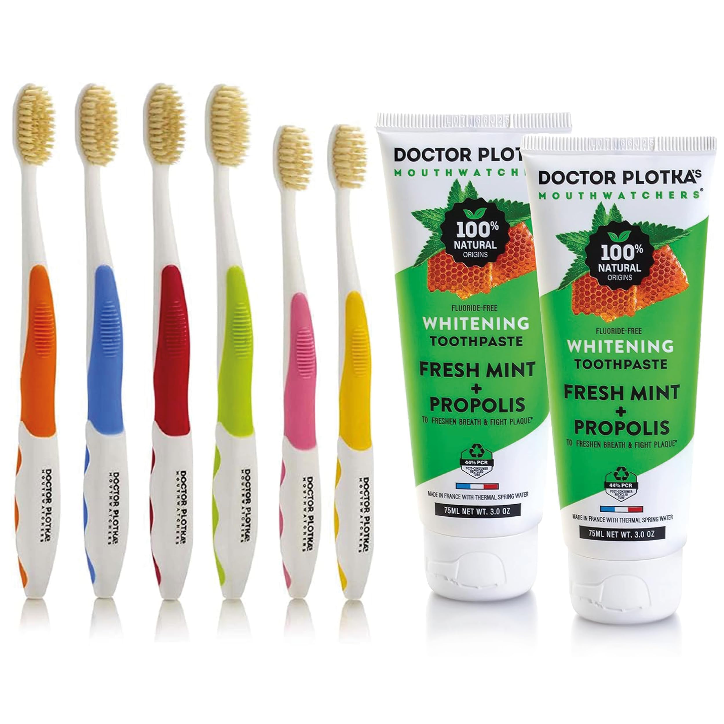 Amazon.com : MOUTHWATCHERS Dr Plotkas Soft Flossing Toothbrushes