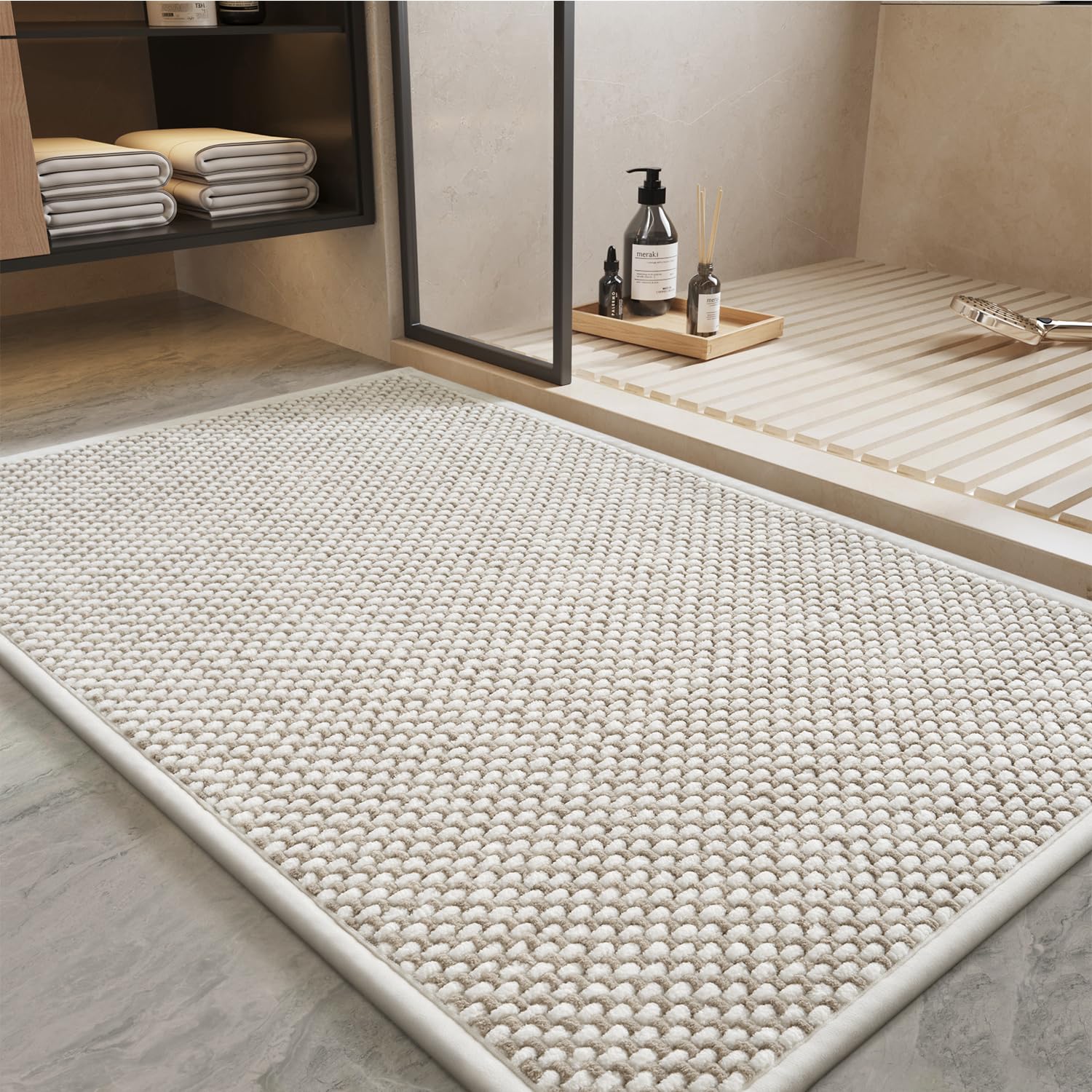 PADOOR Super Absorbent Chenille Mat