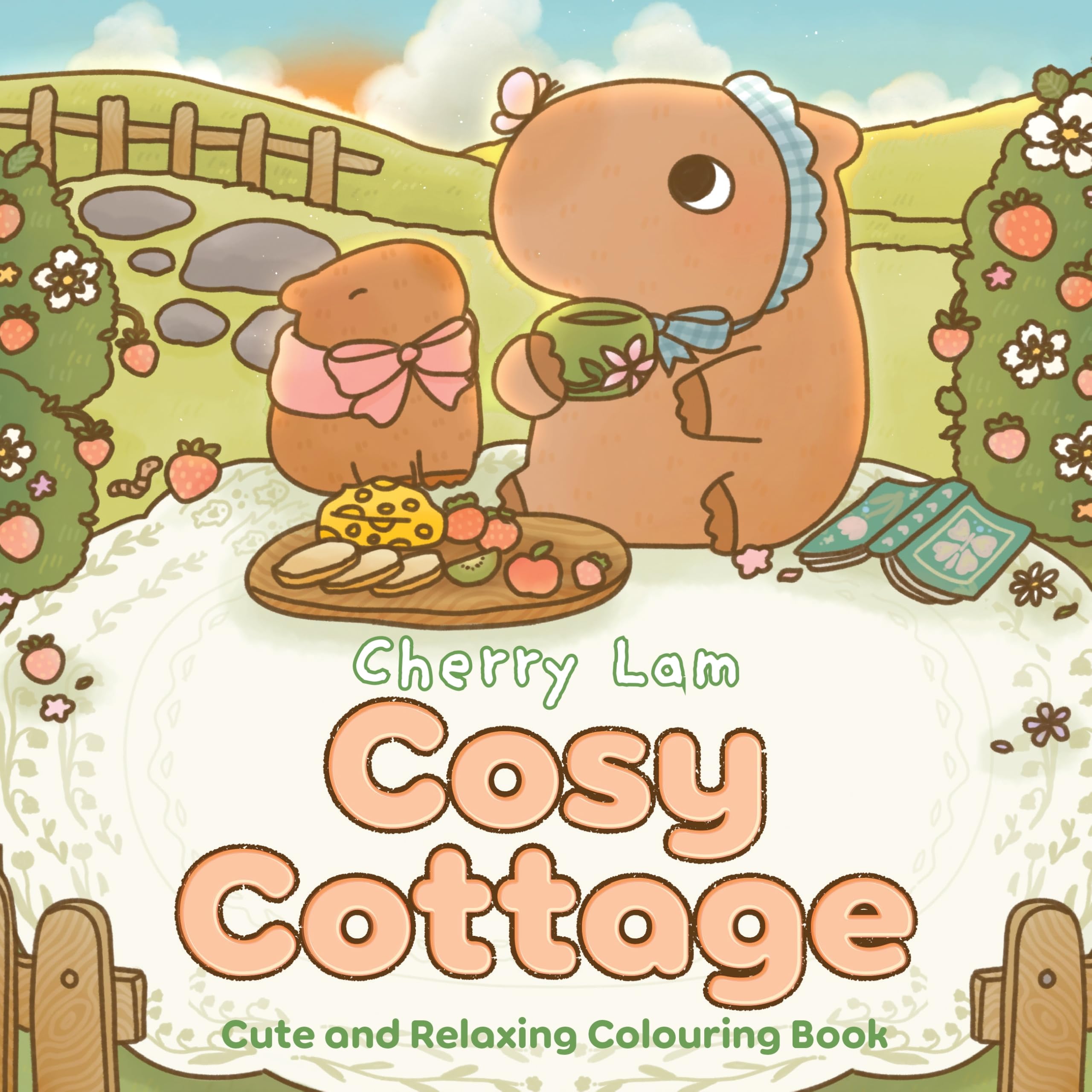 Cosy Cottage: Cute and Relaxing Colouring Book