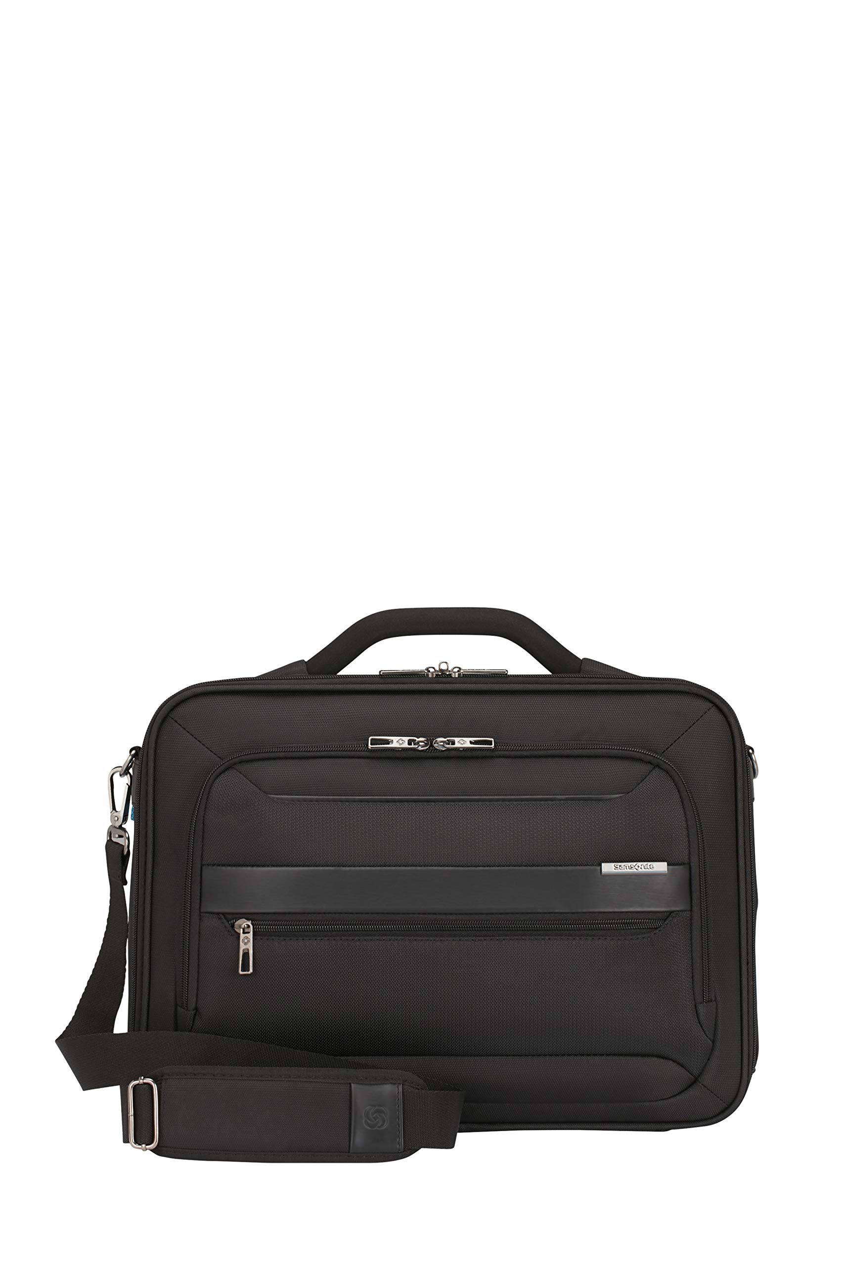 Samsonite Vectura Evo - Sacoche pour ordinateur portable 15.6 pouces, 41 cm, 14 L, Noir (Black)