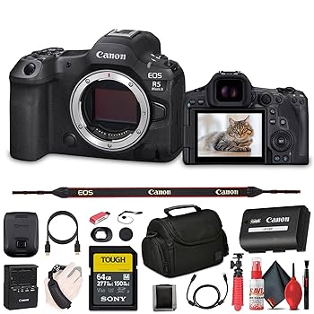 Amazon.com : Canon EOS R5 Mark II Mirrorless Camera, 45MP