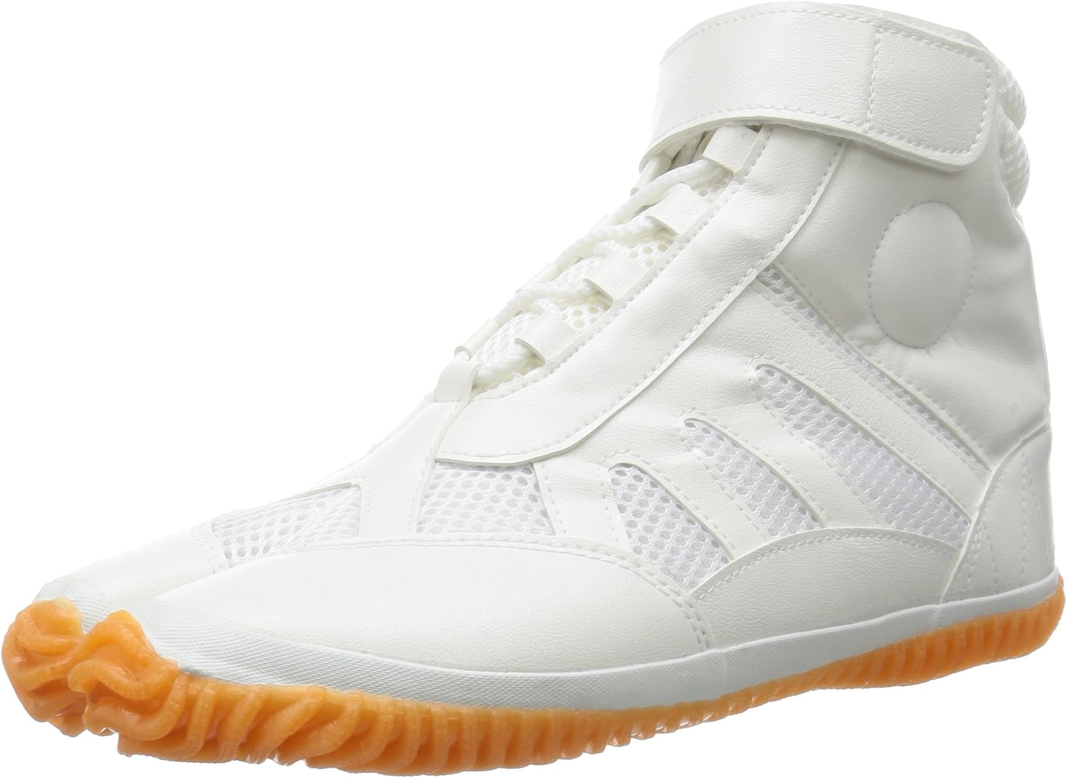 [MARUGO] Tabi Boots Ninja Shoes Jikatabi (Outdoor tabi) Sports Jog Size 25.0 cm (US Size 7) White