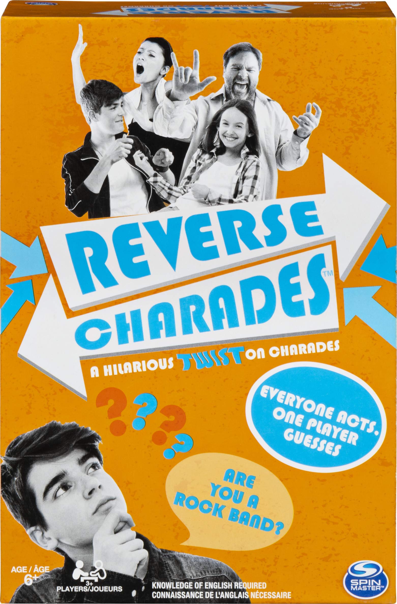 Amazon.co.jp: Reverse Charade ファミリーパーティーゲーム 6歳以上 