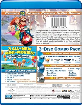 Amazon.com: Dr. Seuss' The Lorax - Blu-ray 3D + Blu-ray +