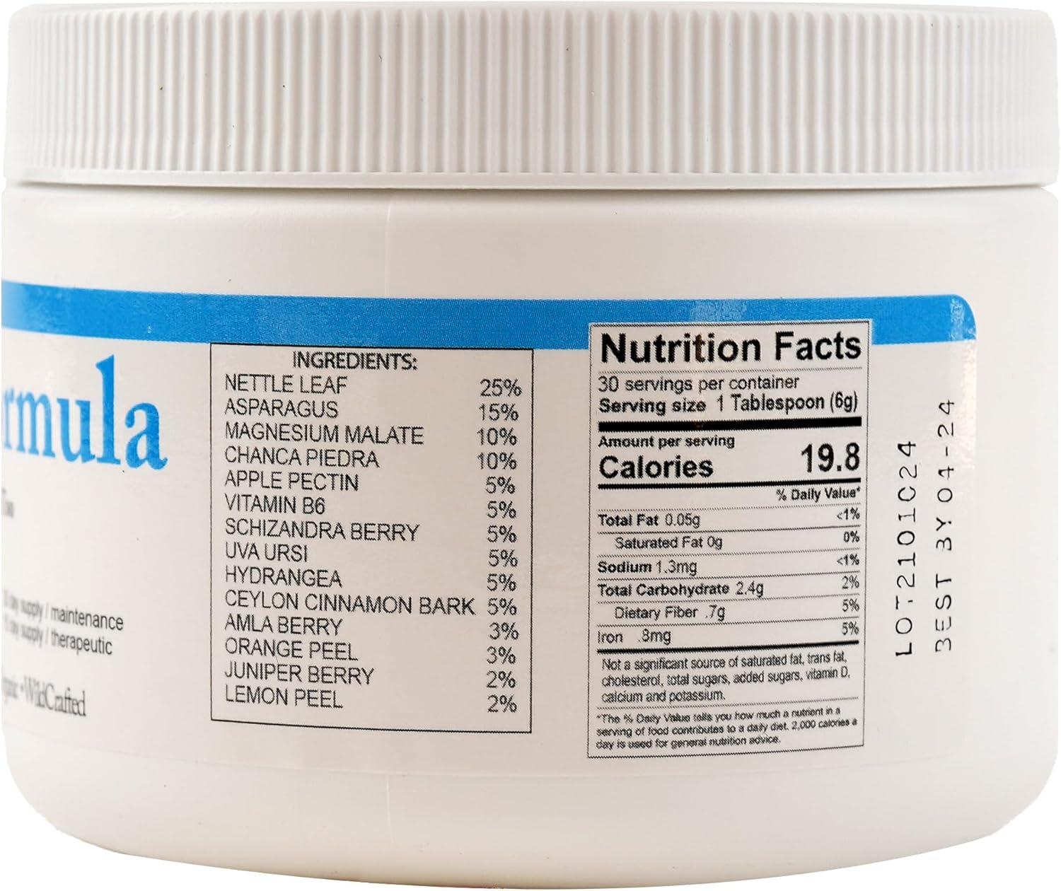 Body Force Kidney Formula Powder with Nettle Leaf, Asparagus, Chanca Piedra, Magnesium Malate - Enhances Kidney Health, Boosts Energy Levels, Improves Hair & Nails, Promotes Healthy Urination