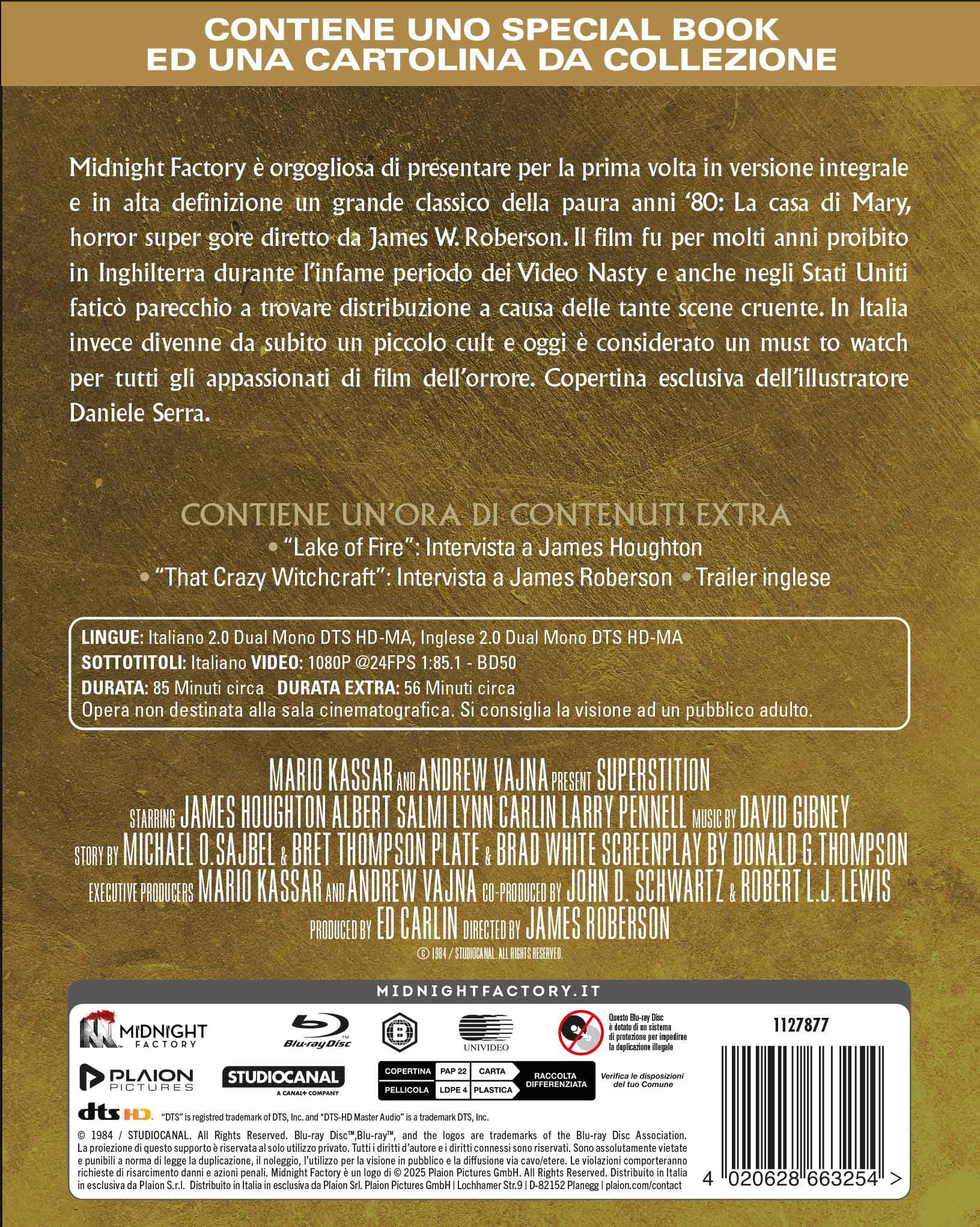 La Casa Di Mary - Superstition (BD)