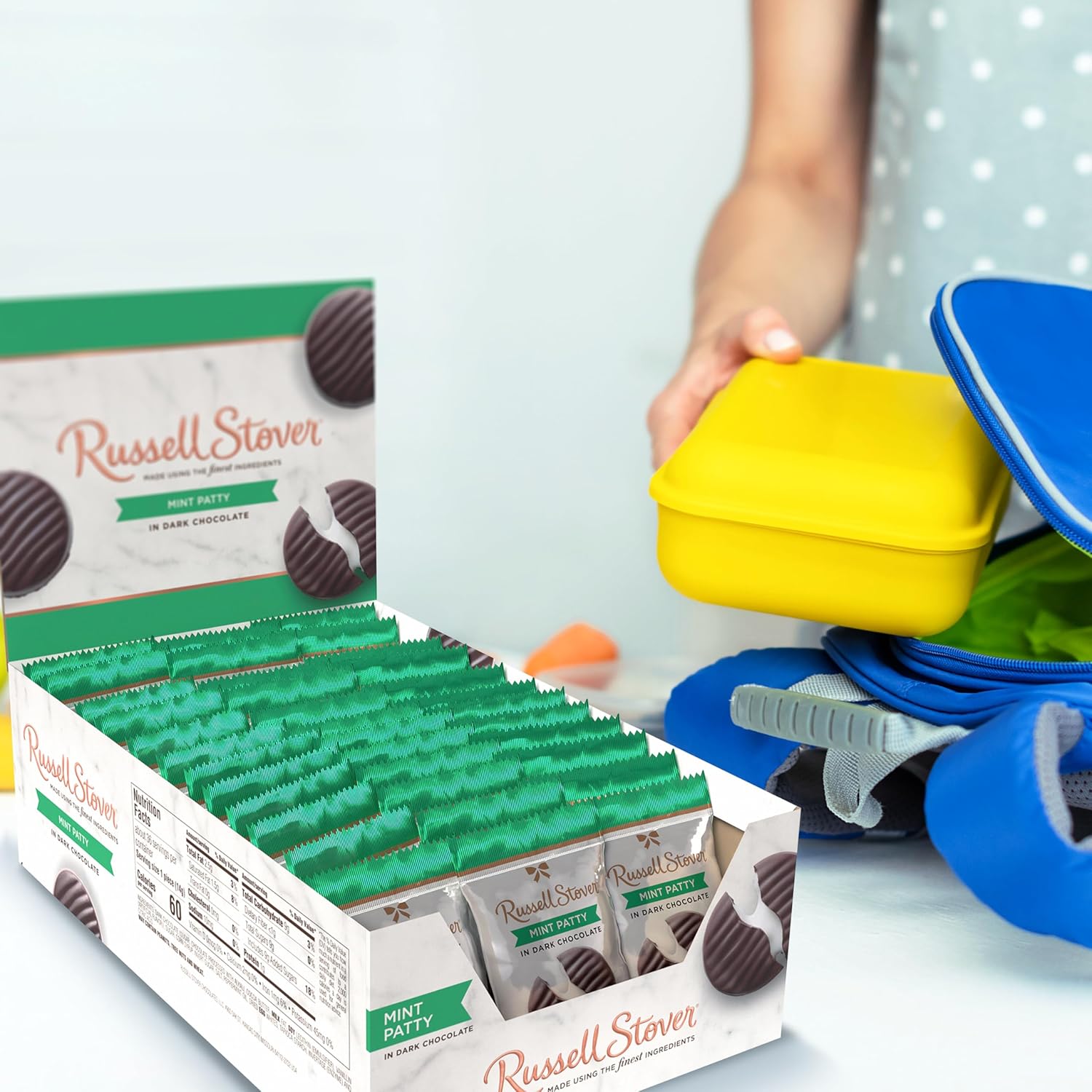 Russell Stover Dark Chocolate Mint Patties - (Pack of 36)