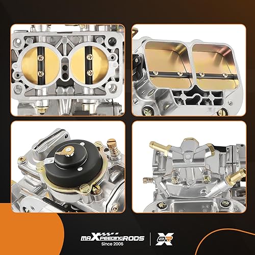 Miniatura 8 de maXpeedingrods Carburador universal 3838 DGEV DGAS DGES compatible con Toyota, BMW, Mercedes, Benz, Nissan, VW, Mitsubishi, Jeep Suzuki, 390 CFM,