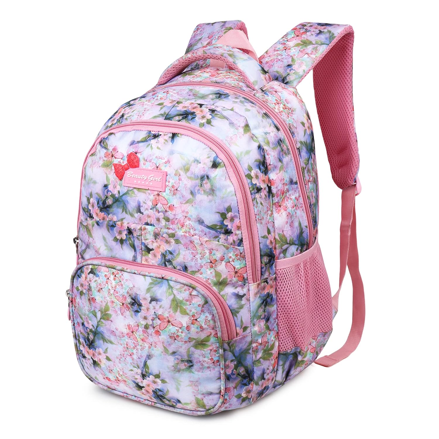 BEAUTY GIRLS By Hotshot 1567 |School /Tuition Bag|College Standard Backpack |Forgirls&Women|17Inch|28L Waterproof, Multicolor BEAUTY GIRLS By Hotshot 1567 |School /Tuition Bag|College Standard Backpack |Forgirls&Women|17Inch|28L Waterproof, Multicolor