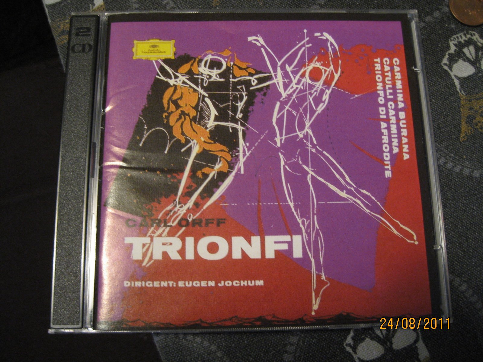 Carl Orff: Trionfi - Trittico Teatrale/ Triumphs - Theatrical Triptych (Carmina Burana, Catulli Carmina, Trionfo Di Afrodite) [Audio CD]