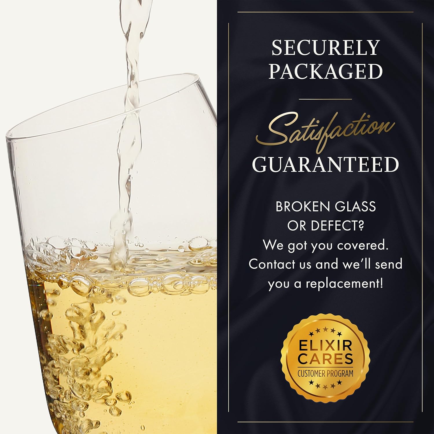 ELIXIR GLASSWARE Wine Glasses Set of 4-13 oz - Red, White Wine Glasses, Hand Blown Crystal - Long Stem Glasses - Housewarming Gifts for Women and Men, Wine Gifts - Image 8