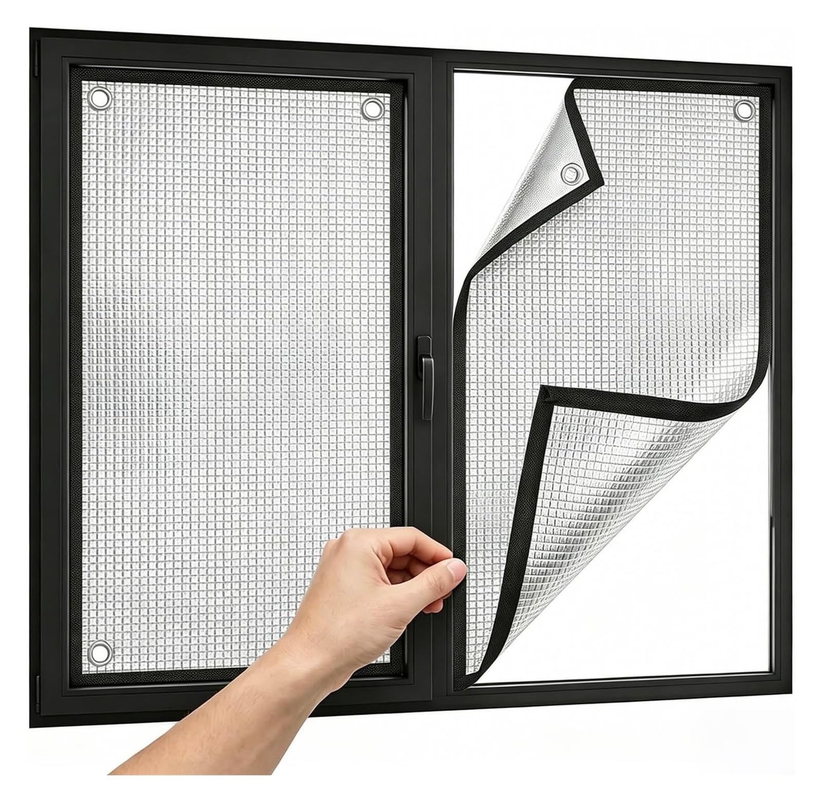 Msfhtgf One Color Reflective Window Film， 8Mm Thickness Thermal Insulation Reflective Tint(150X220cm)