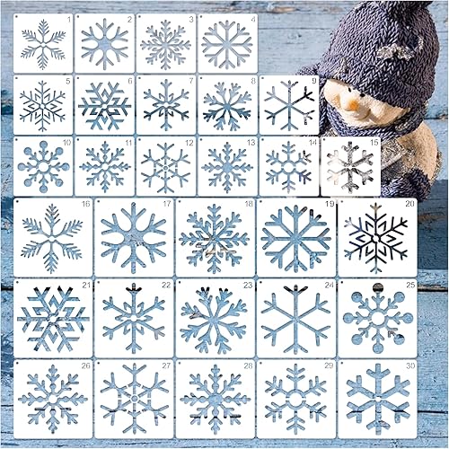 Miniatura 10 de 20 plantillas de letras reutilizables para pintar sobre madera, plantillas de números de alfabeto de plástico, plantilla de letras para cuaderno,