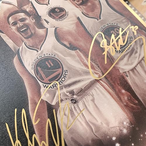Miniatura 5 de sufenvera Firmado Golden State Warriors - Póster con fotos enmarcadas, 2015-16, 2015-16