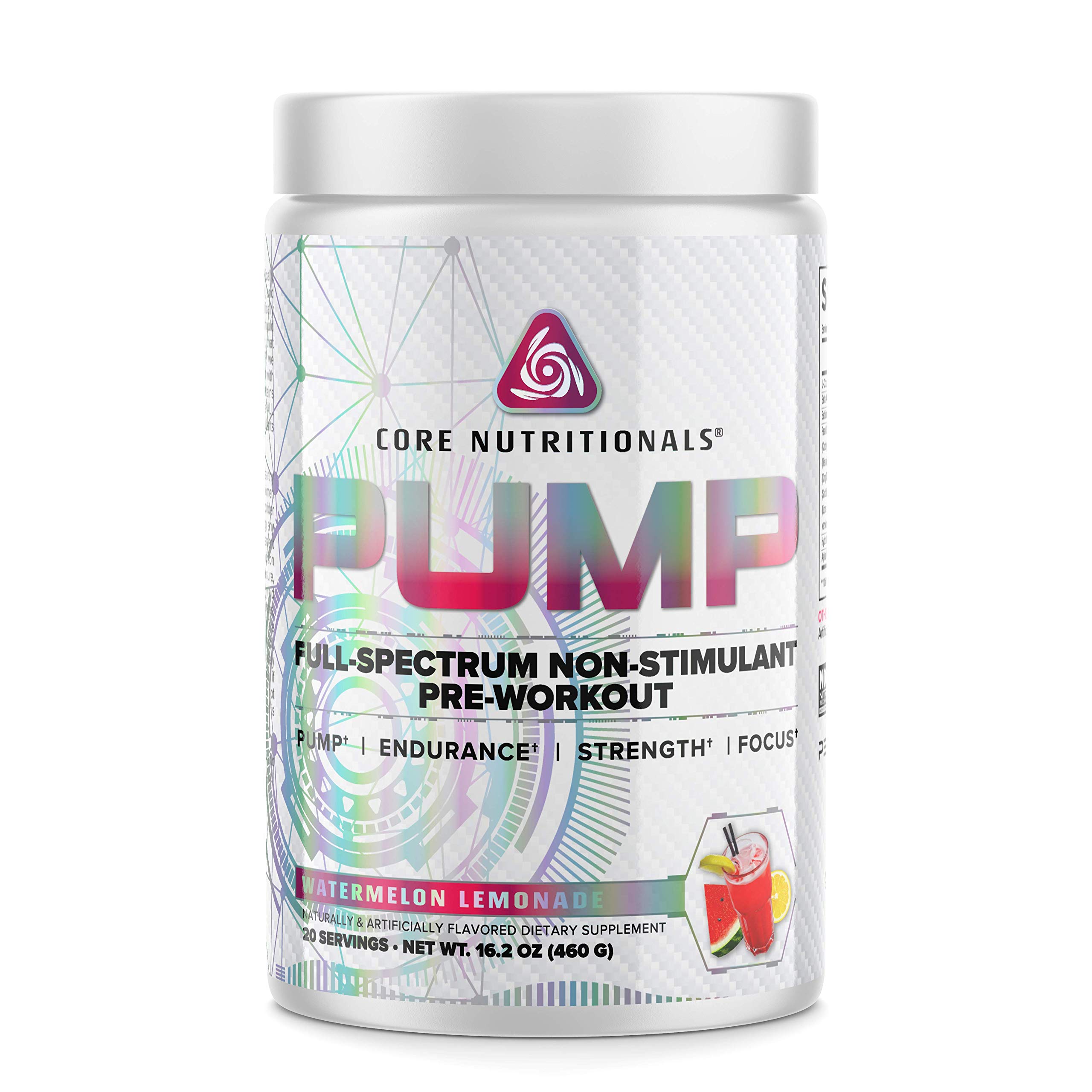 Buy Core tionals Pump FullSpectrum NonStimulant PreWorkout, with