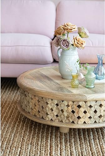 Miniatura 4 de Creative Co-Op Varios jarrones decorativos de cristal grabados, multicolor, juego de 4